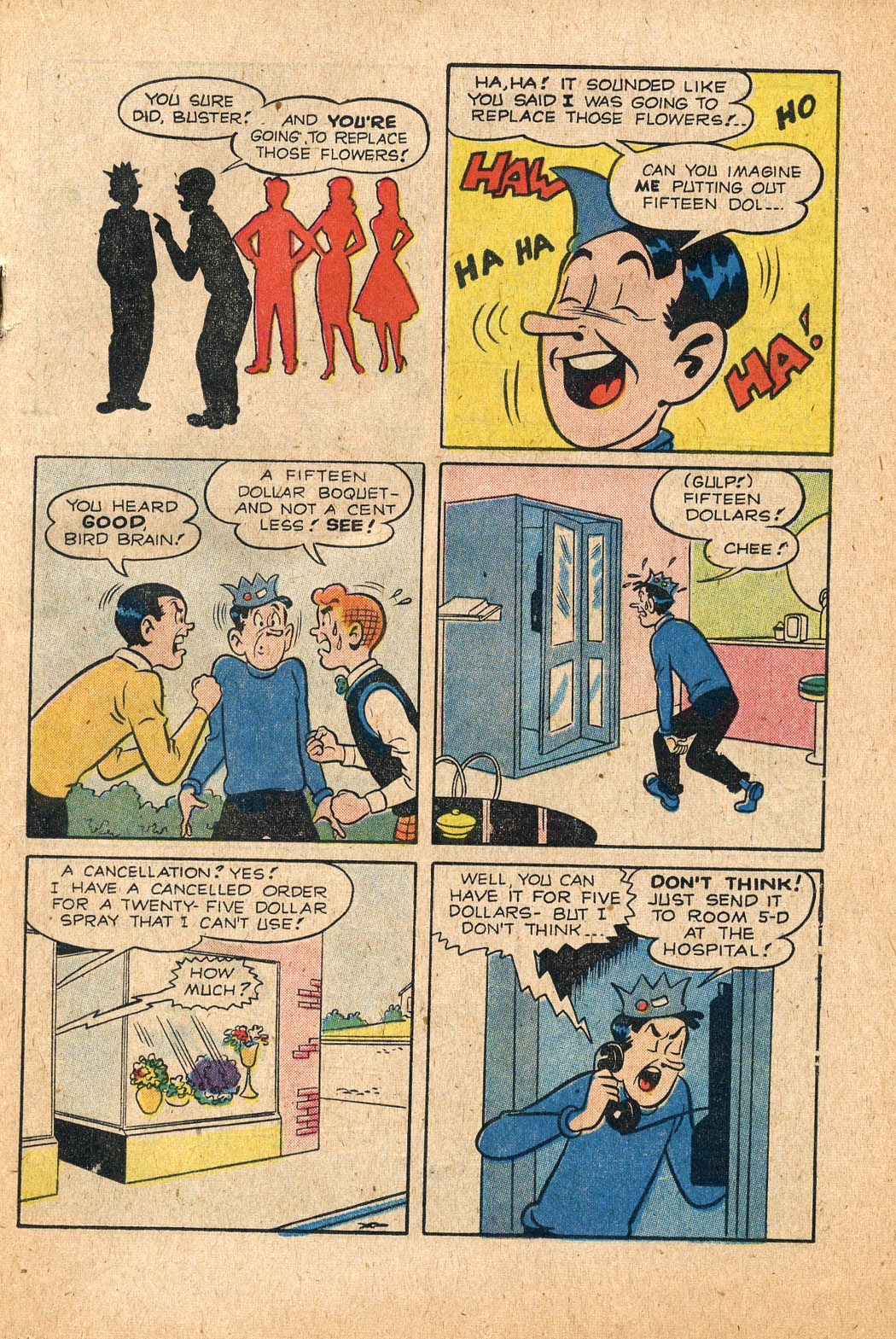 Read online Archie's Pal Jughead comic -  Issue #58 - 19