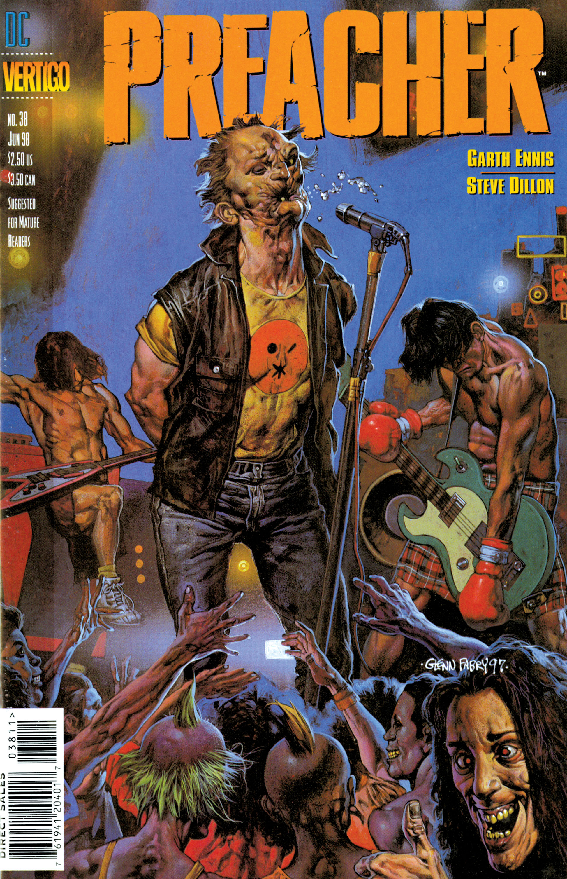 Read online Preacher comic -  Issue #38 - 1