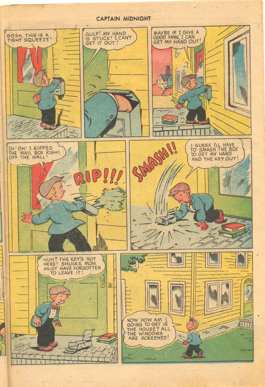 Read online Captain Midnight (1942) comic -  Issue #51 - 35