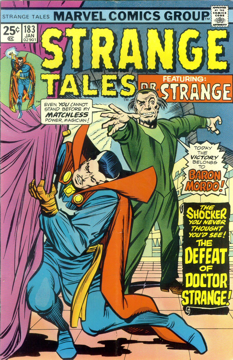 Read online Strange Tales (1951) comic -  Issue #183 - 1