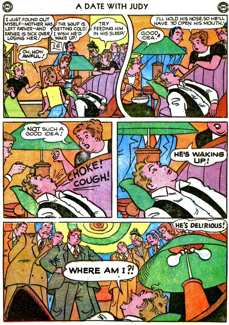 Read online A Date with Judy comic -  Issue #18 - 11