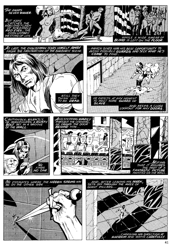 Read online The Savage Sword Of Conan comic -  Issue #34 - 41