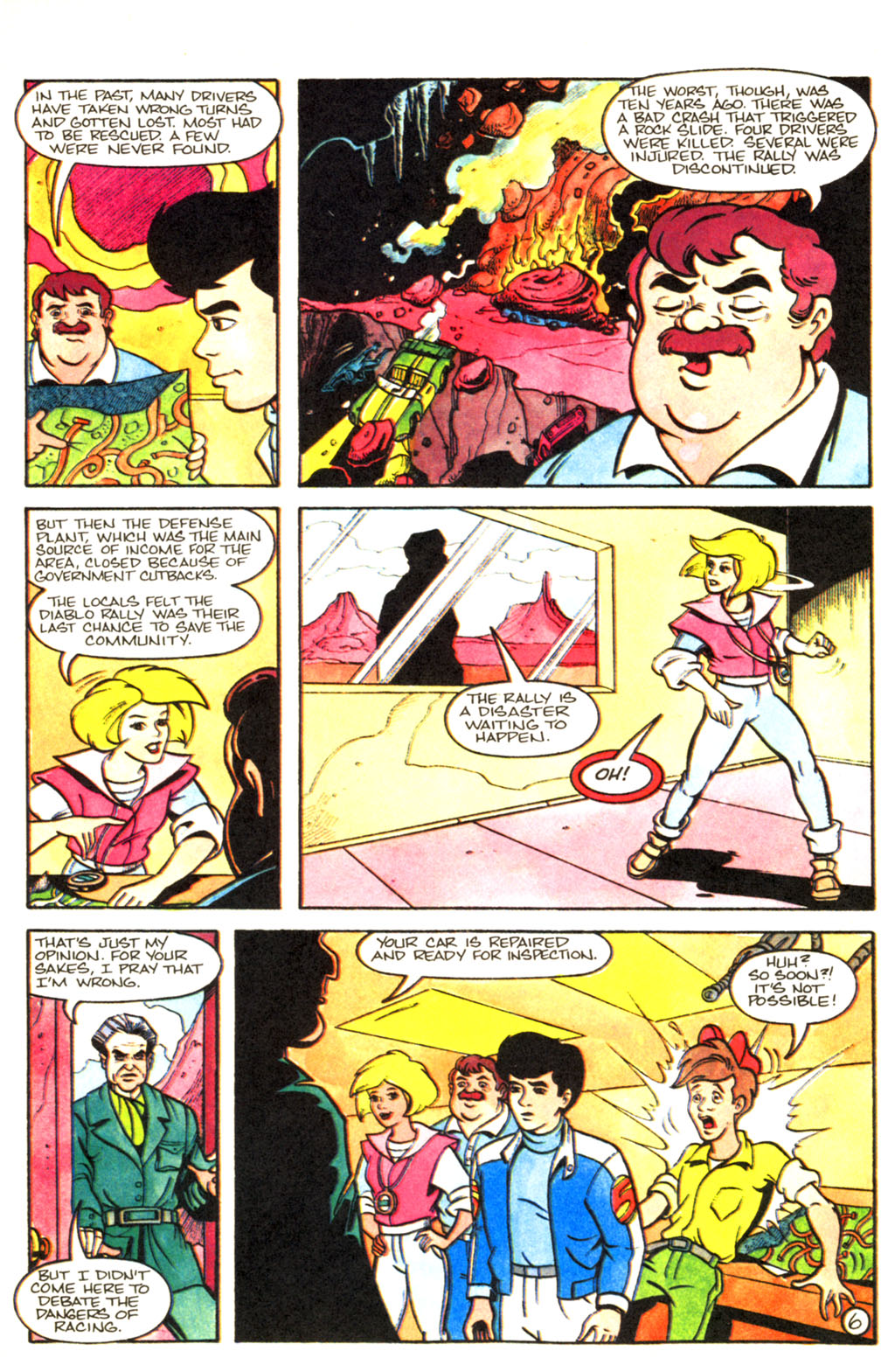 Read online The New Adventures of Speed Racer comic -  Issue #0 - 7