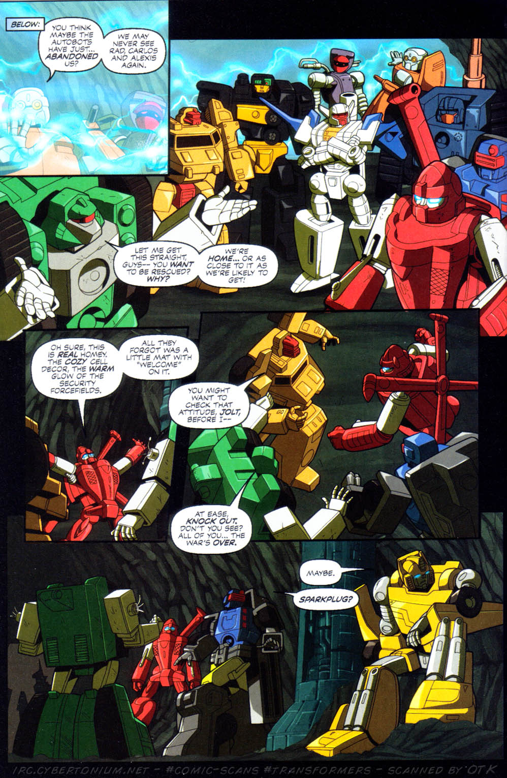 Read online Transformers Armada comic Issue 10
