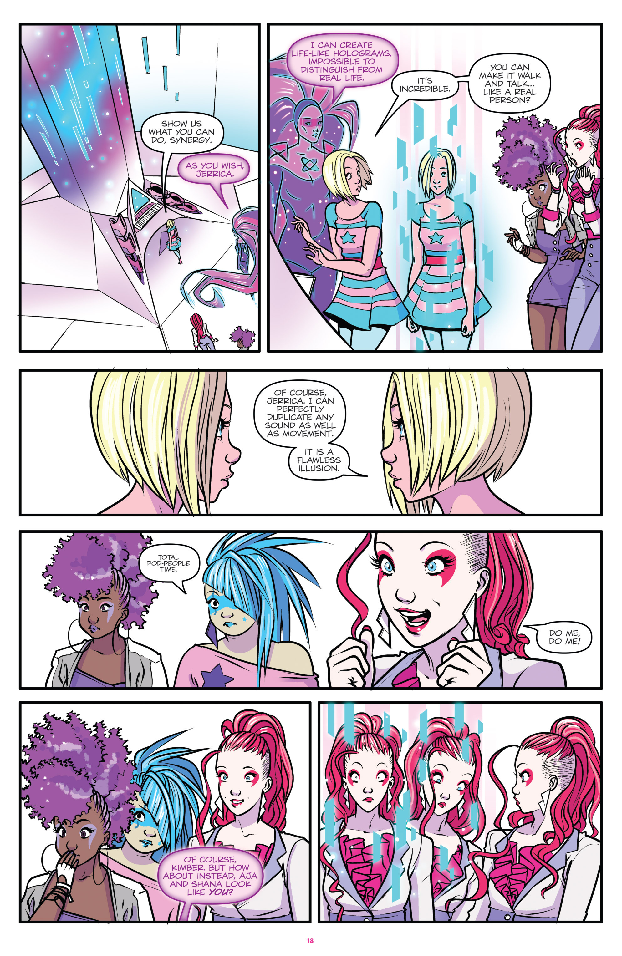 Read online Jem and The Holograms comic -  Issue #1 - 23