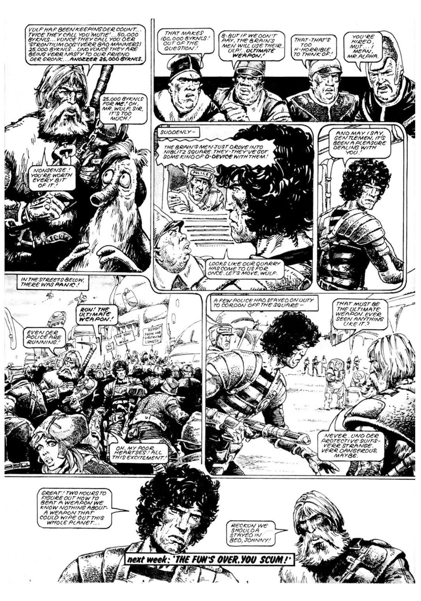 Read online Strontium Dog: Search/Destroy Agency Files comic -  Issue # TPB 1 (Part 2) - 8