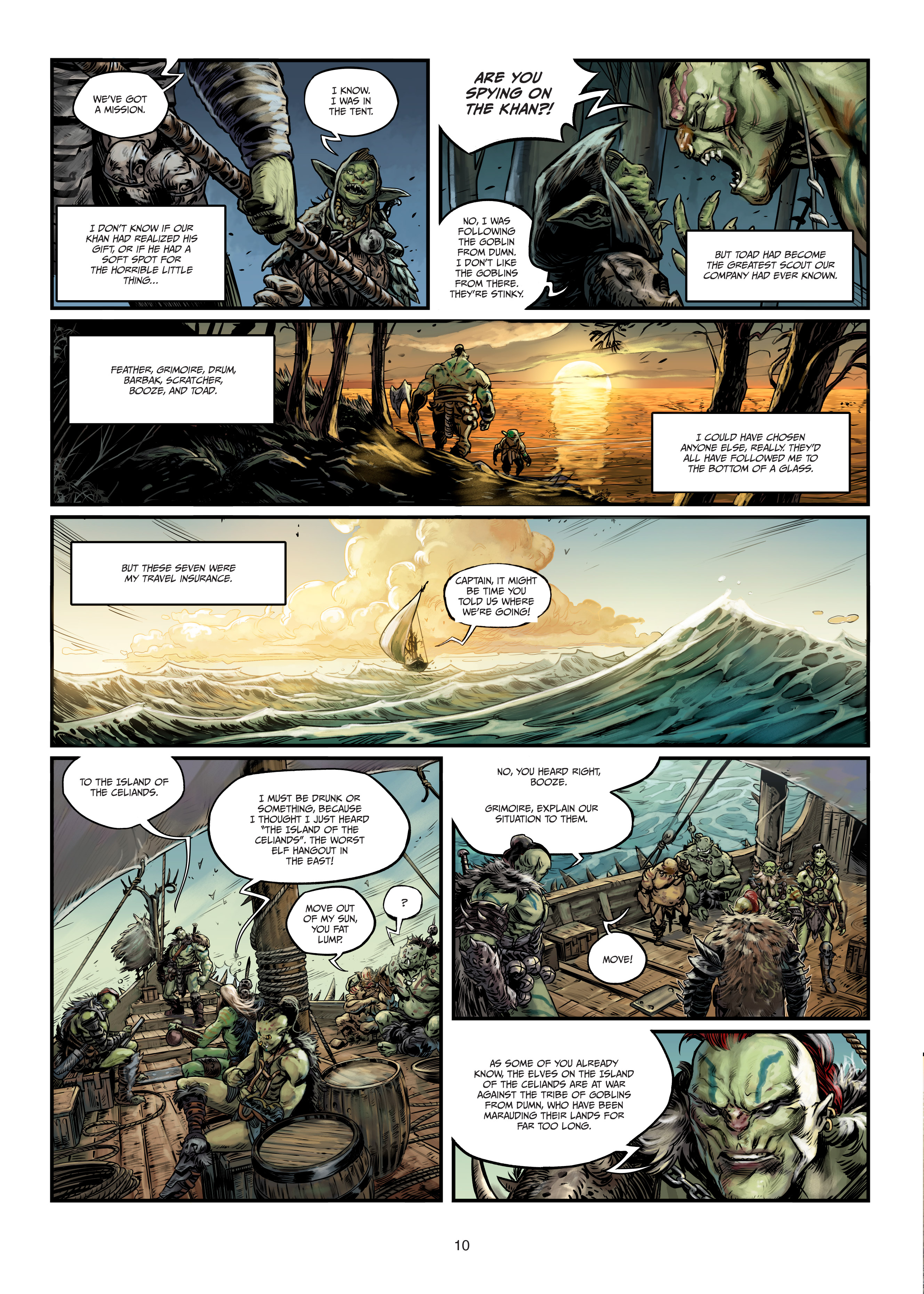 Read online Orcs & Goblins comic -  Issue #6 - 10