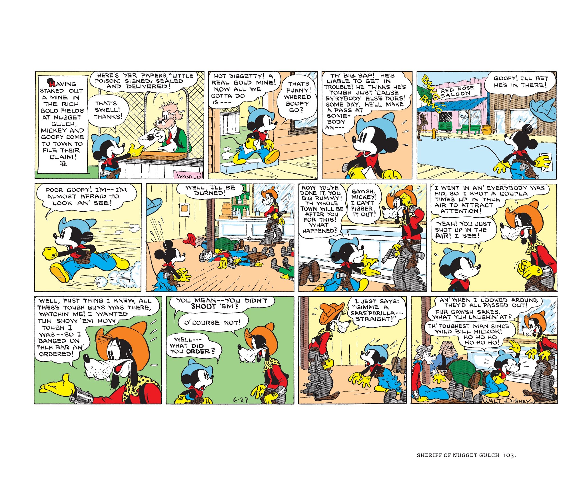 Read online Walt Disney's Mickey Mouse Color Sundays comic -  Issue # TPB 2 (Part 2) - 3