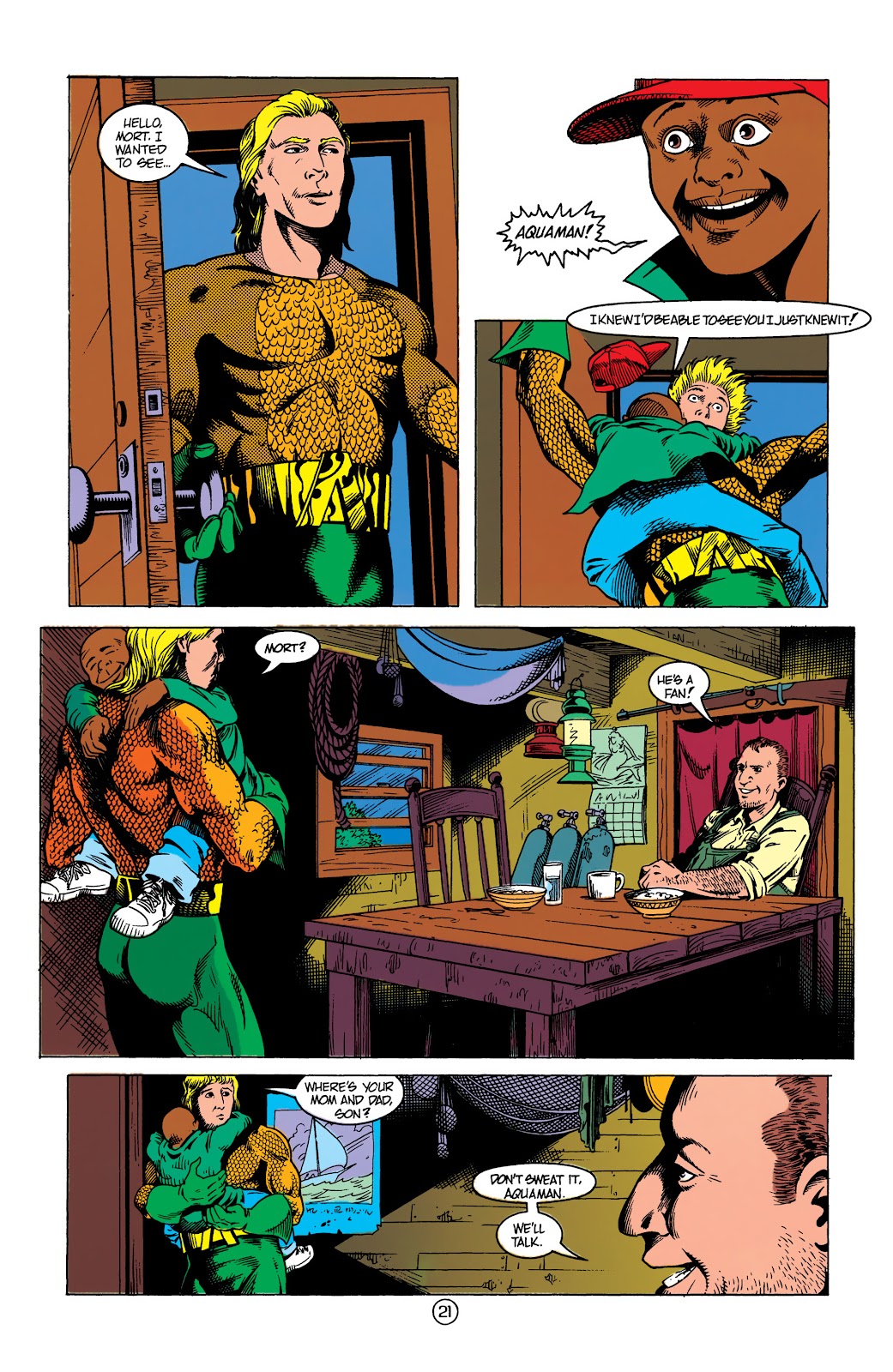 Aquaman (1991) Issue #13 #13 - English 22