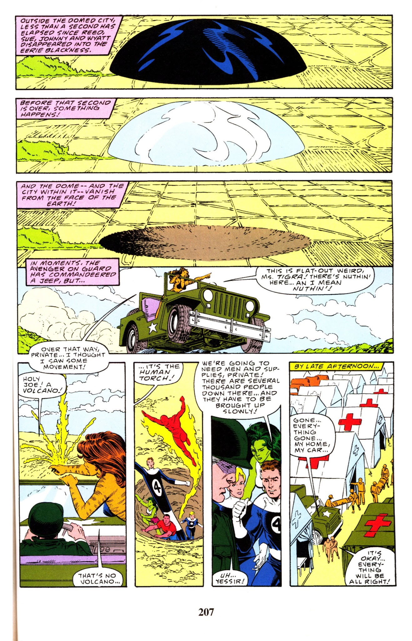 Read online Fantastic Four Visionaries: John Byrne comic -  Issue # TPB 8 - 207