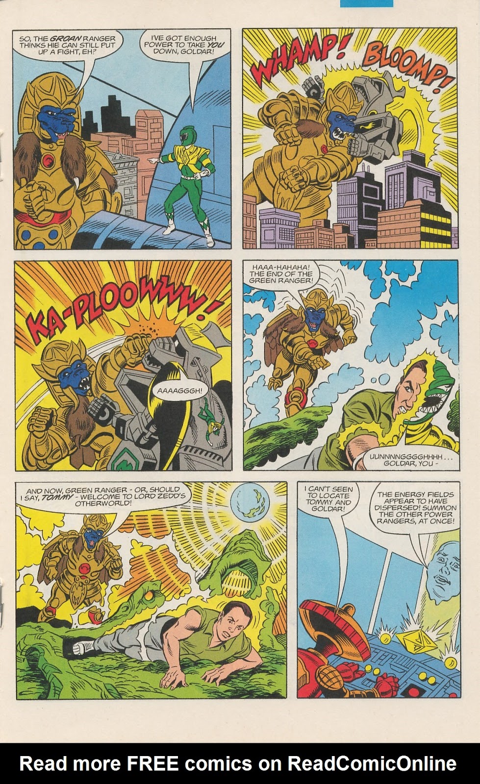 Mighty Morphin Power Rangers Saga issue 3 - Page 19
