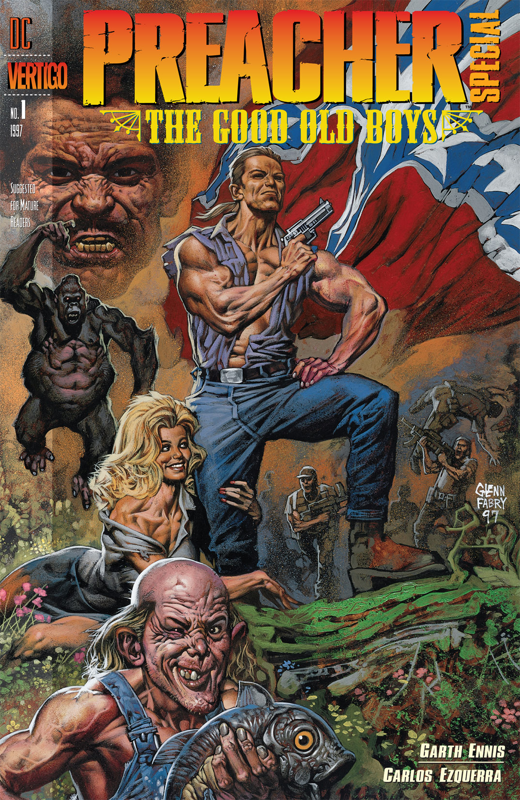 Read online Preacher Special: The Good Old Boys comic -  Issue # Full - 1