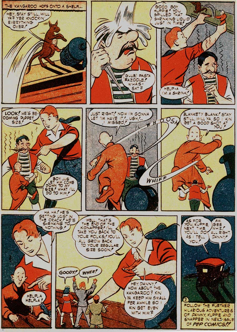 Read online Pep Comics comic -  Issue #22 - 34