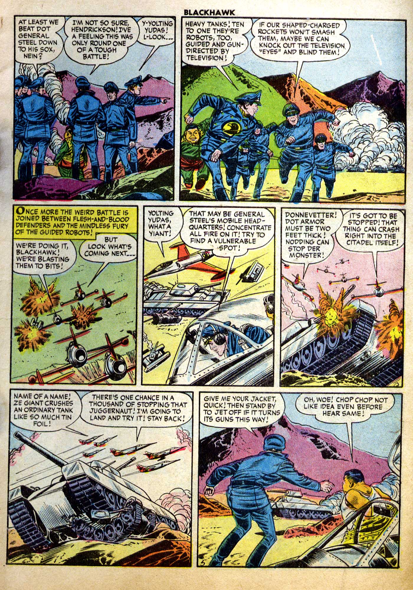 Read online Blackhawk (1957) comic -  Issue #101 - 8