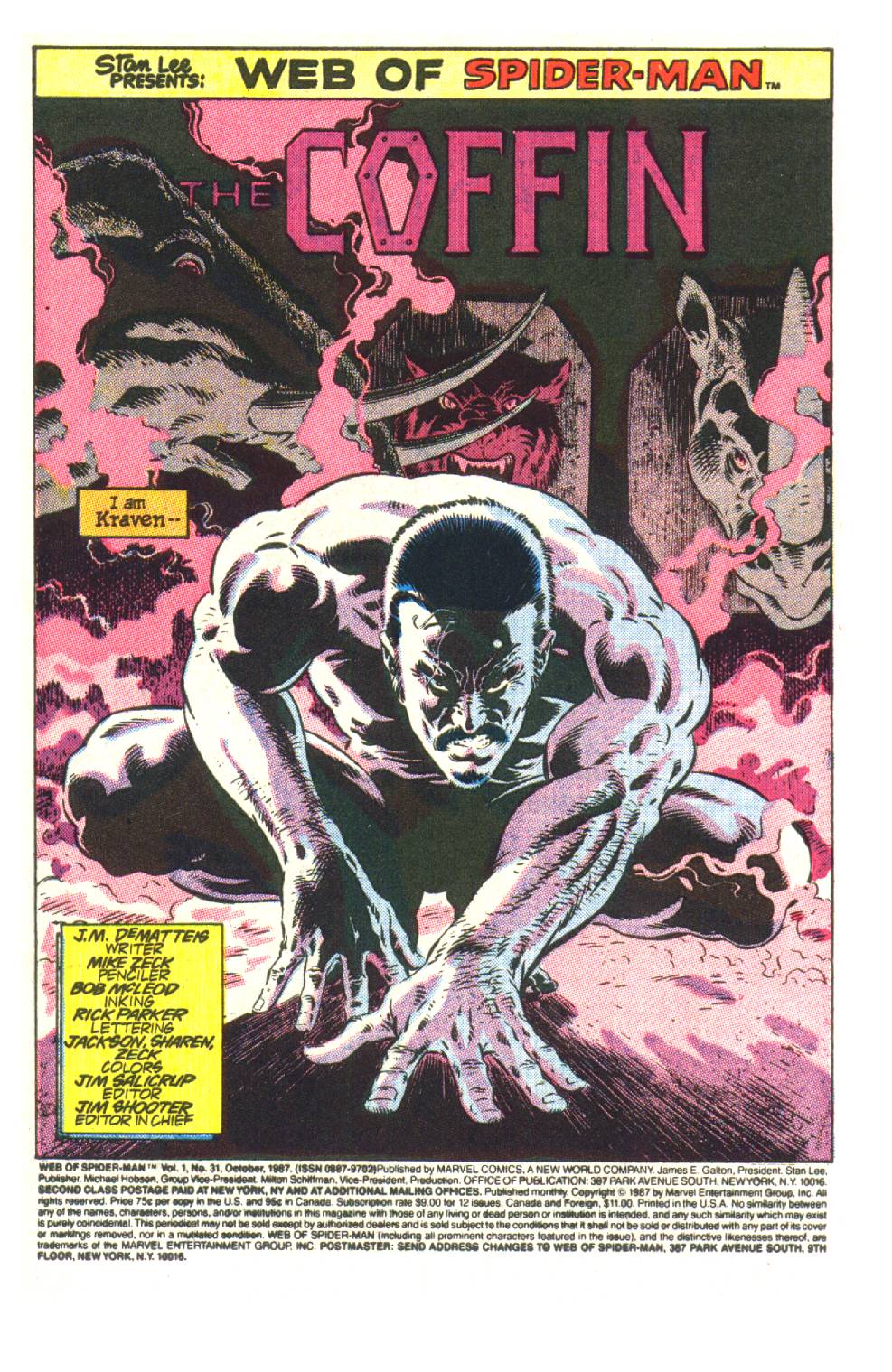 Read online Web of Spider-Man (1985) comic -  Issue #31 - 2