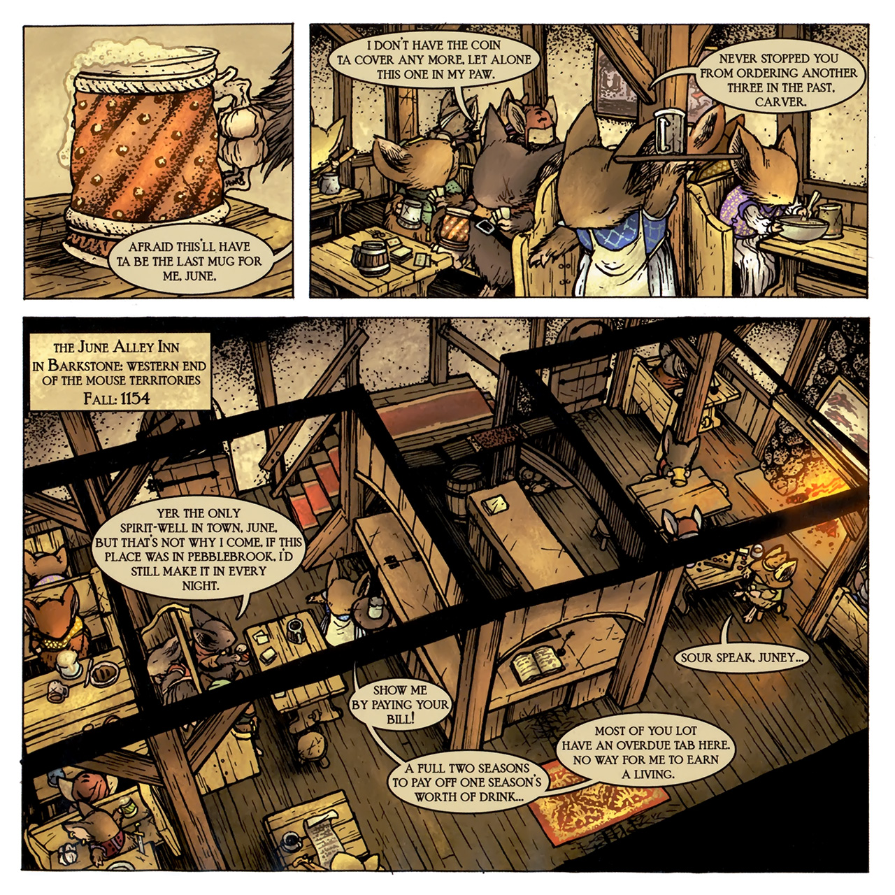 Mouse Guard: Legends of the Guard issue 1 - Page 3