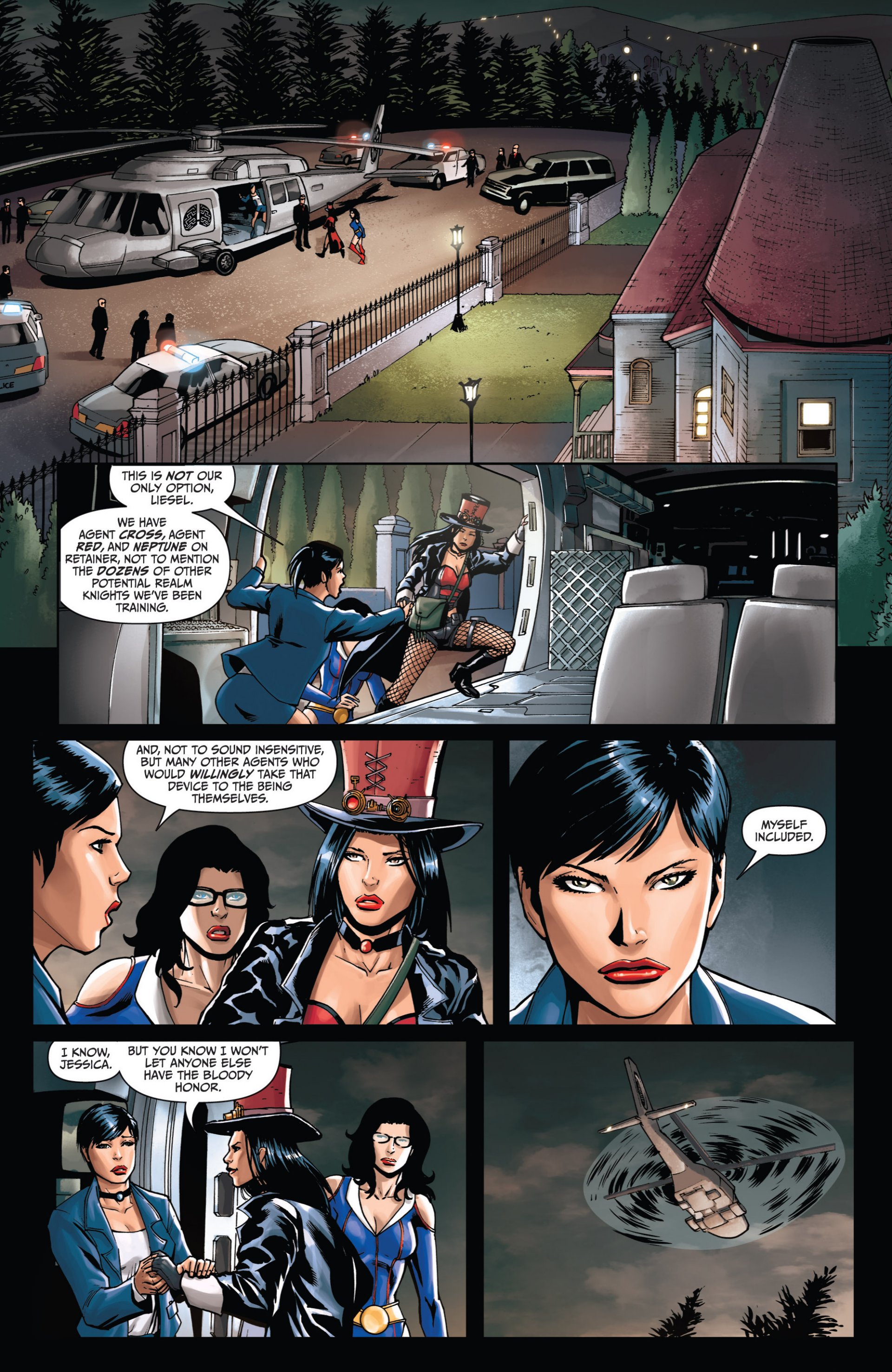 Read online Grimm Fairy Tales presents Ascension comic -  Issue #4 - 8