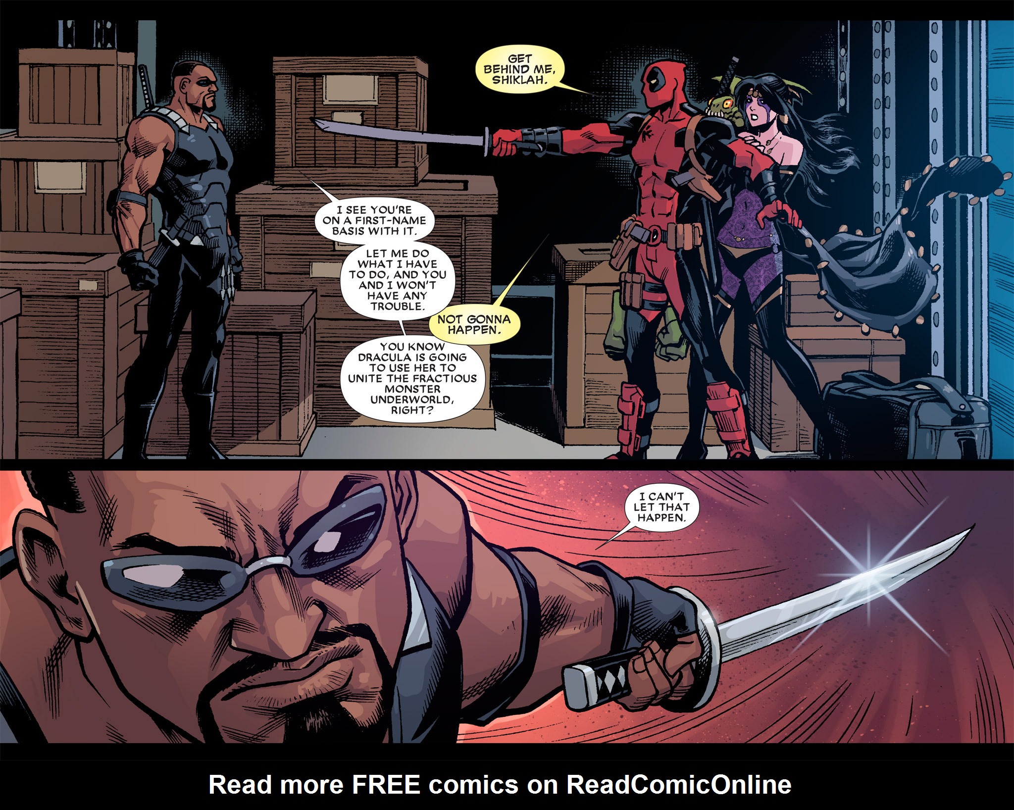 Read online Deadpool: Dracula's Gauntlet comic -  Issue # Part 3 - 69