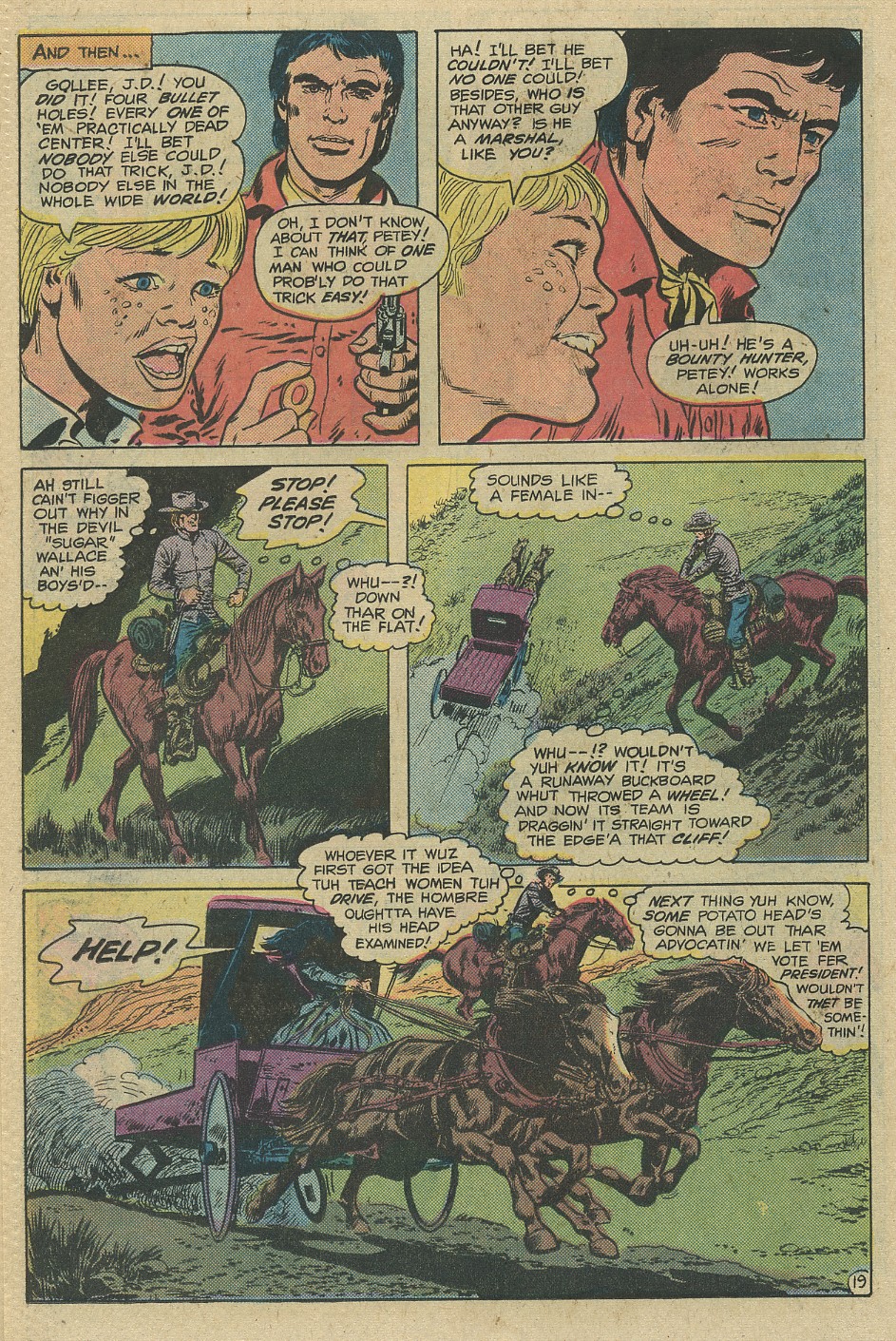 Read online Jonah Hex (1977) comic -  Issue #42 - 20