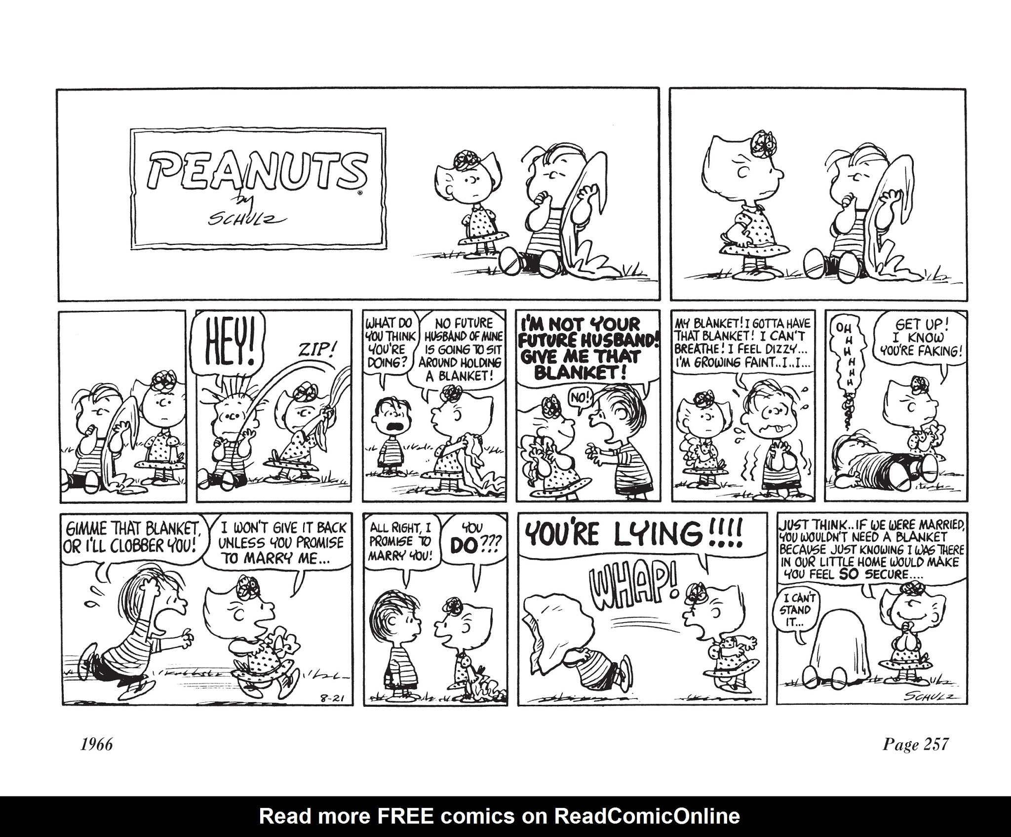 Read online The Complete Peanuts comic -  Issue # TPB 8 - 269