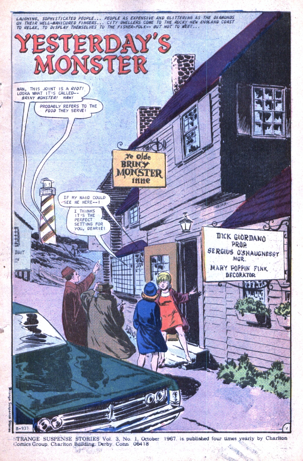 Read online Strange Suspense Stories (1967) comic -  Issue #1 - 3