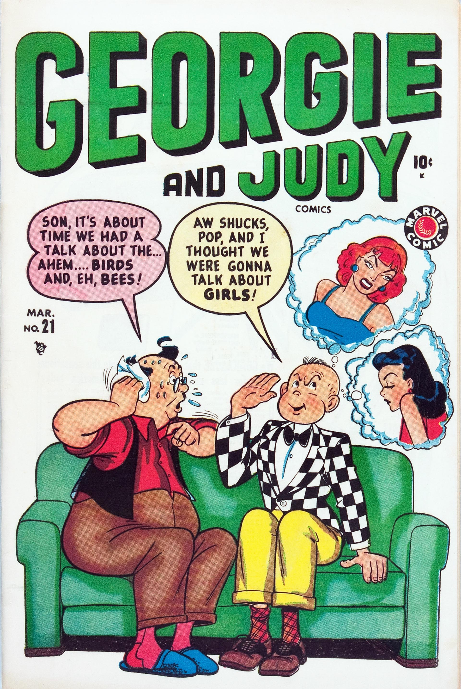 Read online Georgie And Judy Comics comic -  Issue #21 - 1