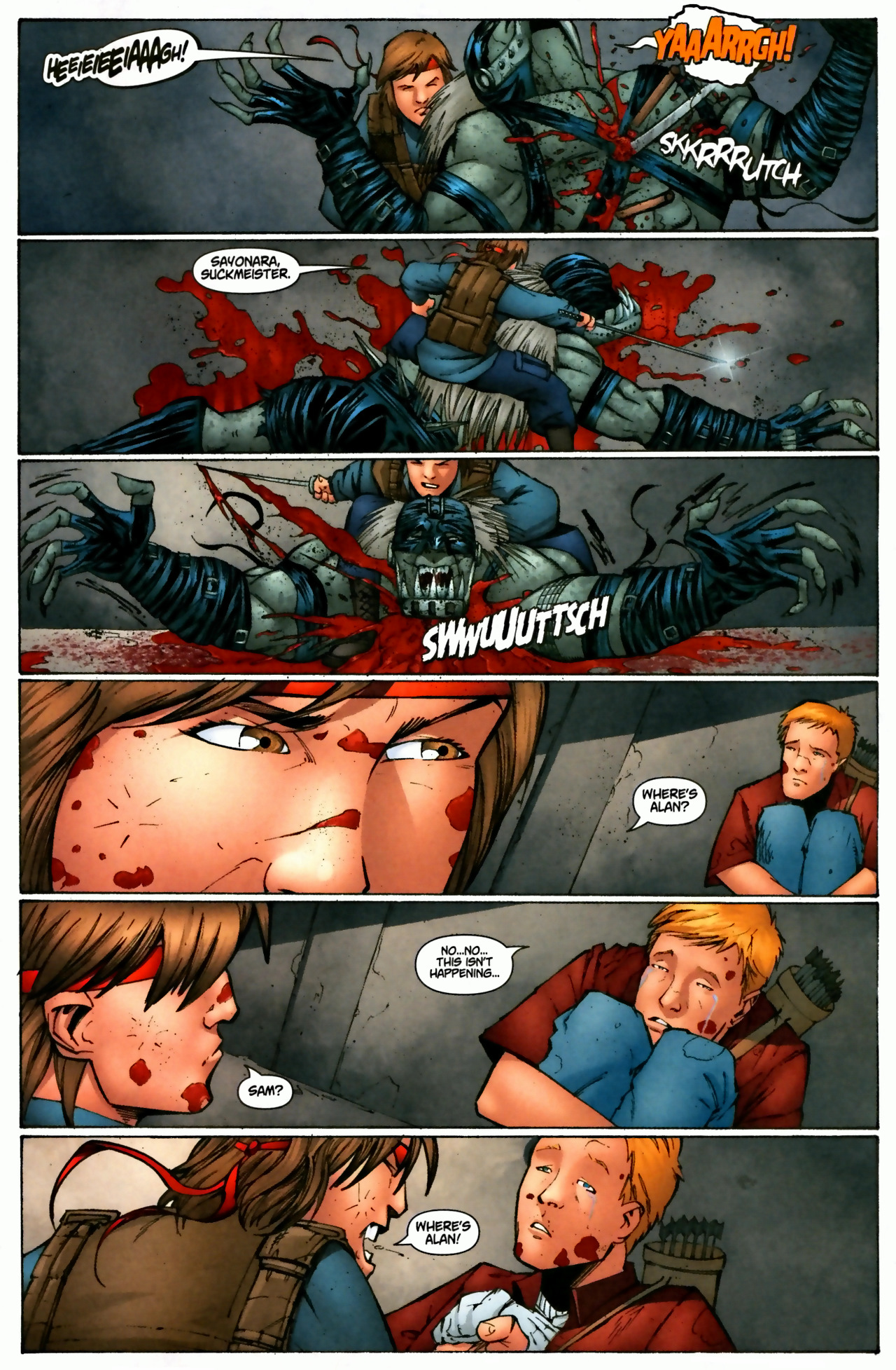 Read online Lost Boys: Reign of Frogs comic -  Issue #4 - 8