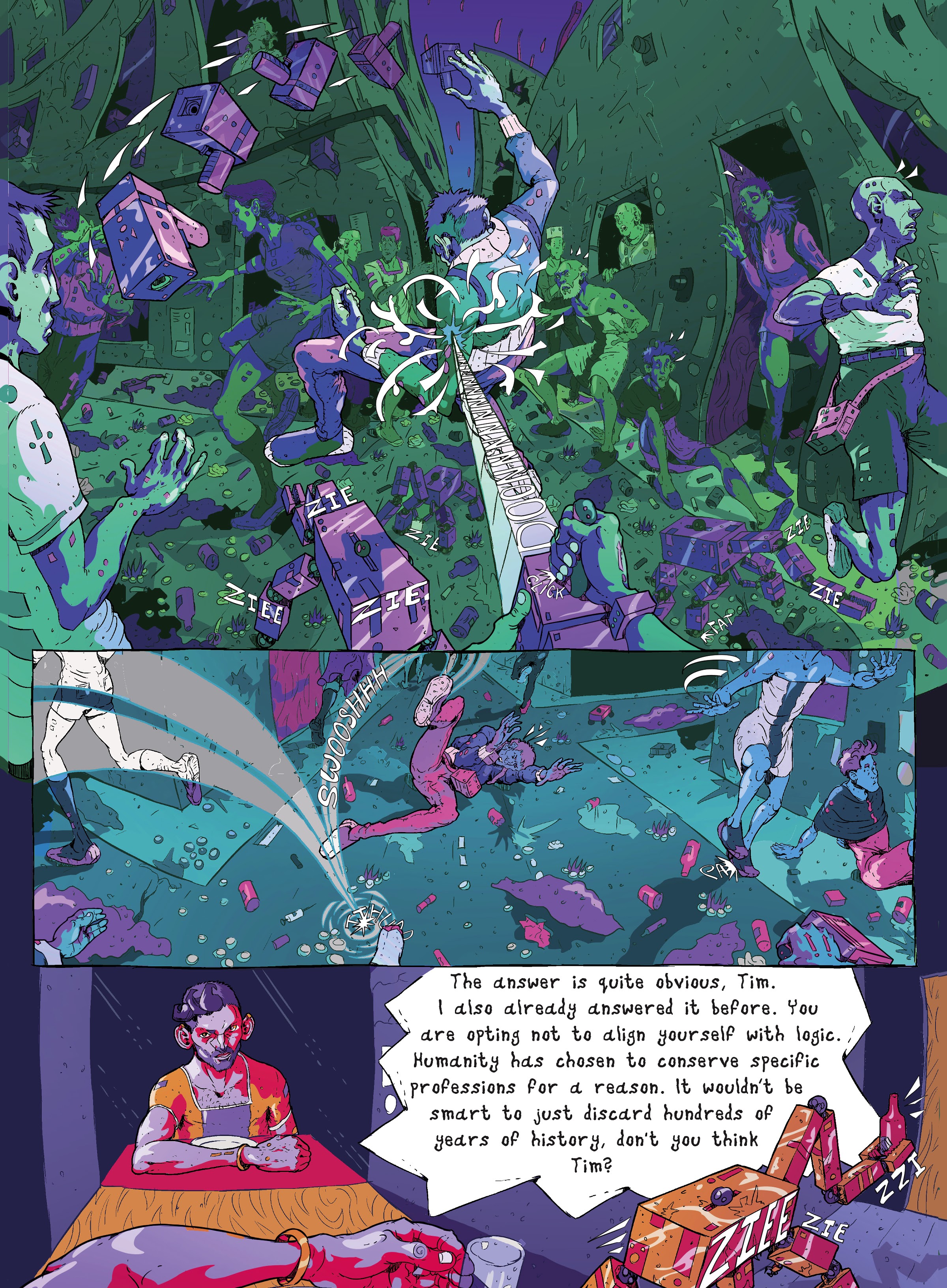 Read online Bioripple comic -  Issue # TPB (Part 1) - 19