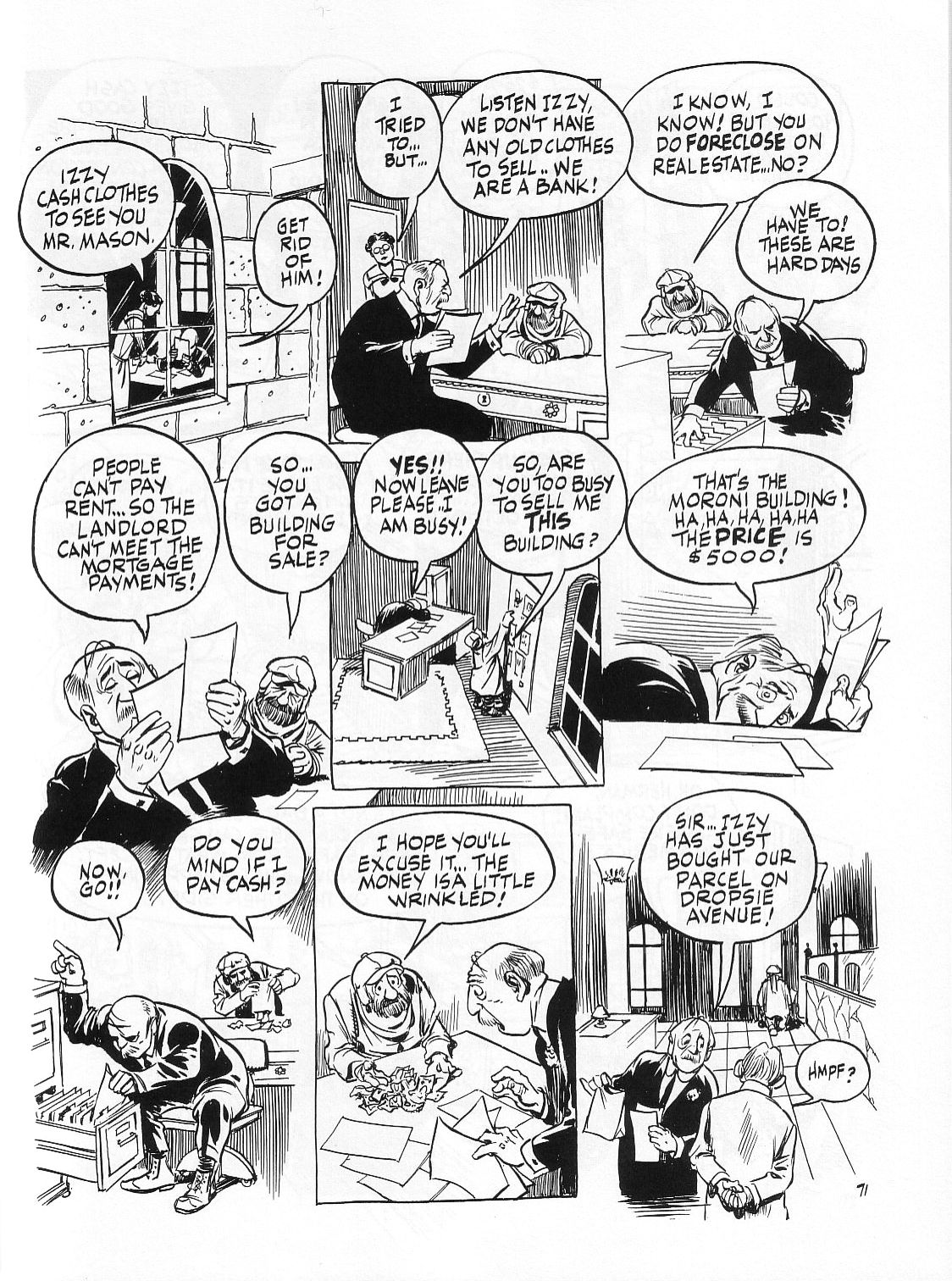 Read online Dropsie Avenue, The Neighborhood comic -  Issue # Full - 73