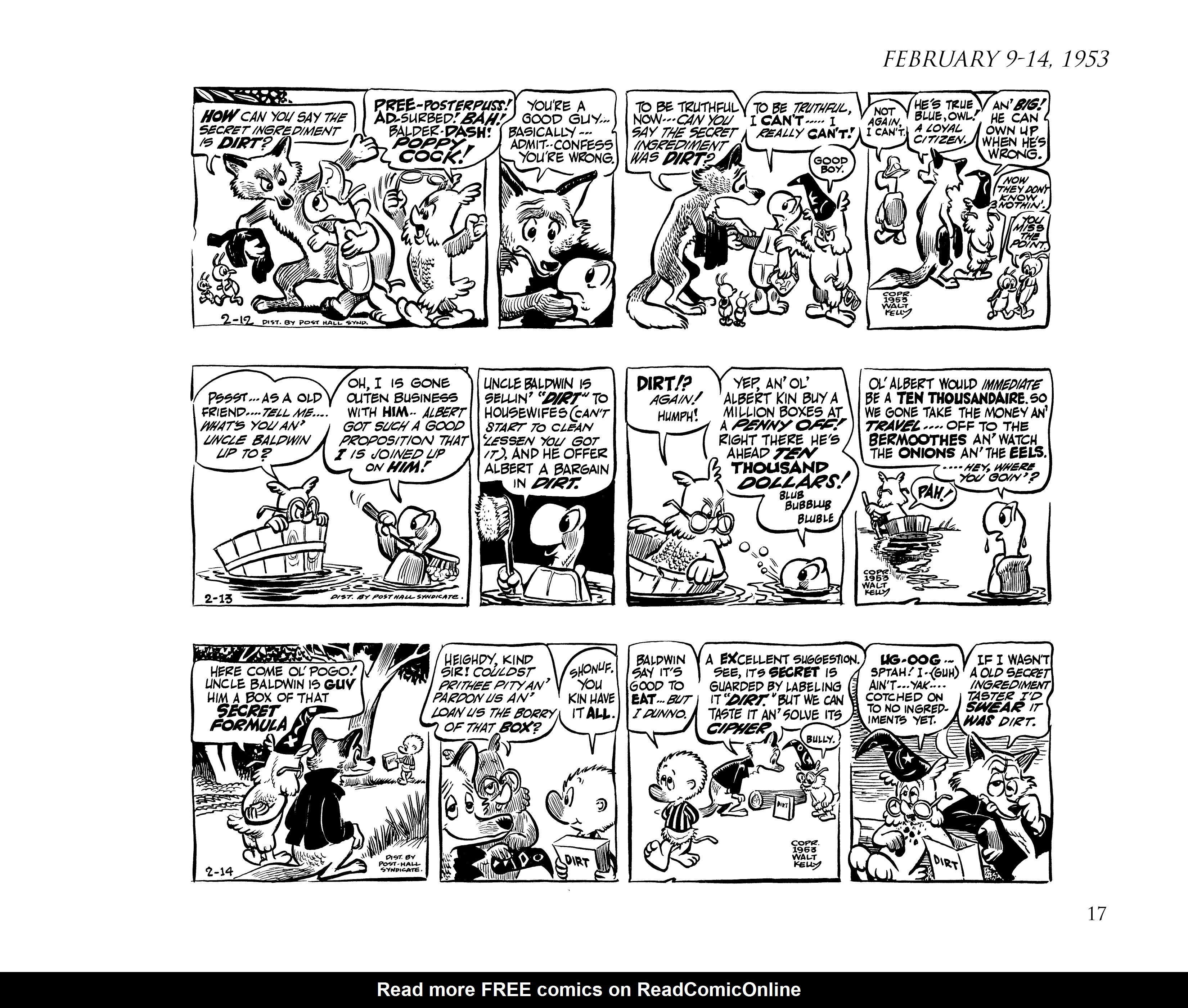 Read online Pogo by Walt Kelly: The Complete Syndicated Comic Strips comic -  Issue # TPB 3 (Part 1) - 29