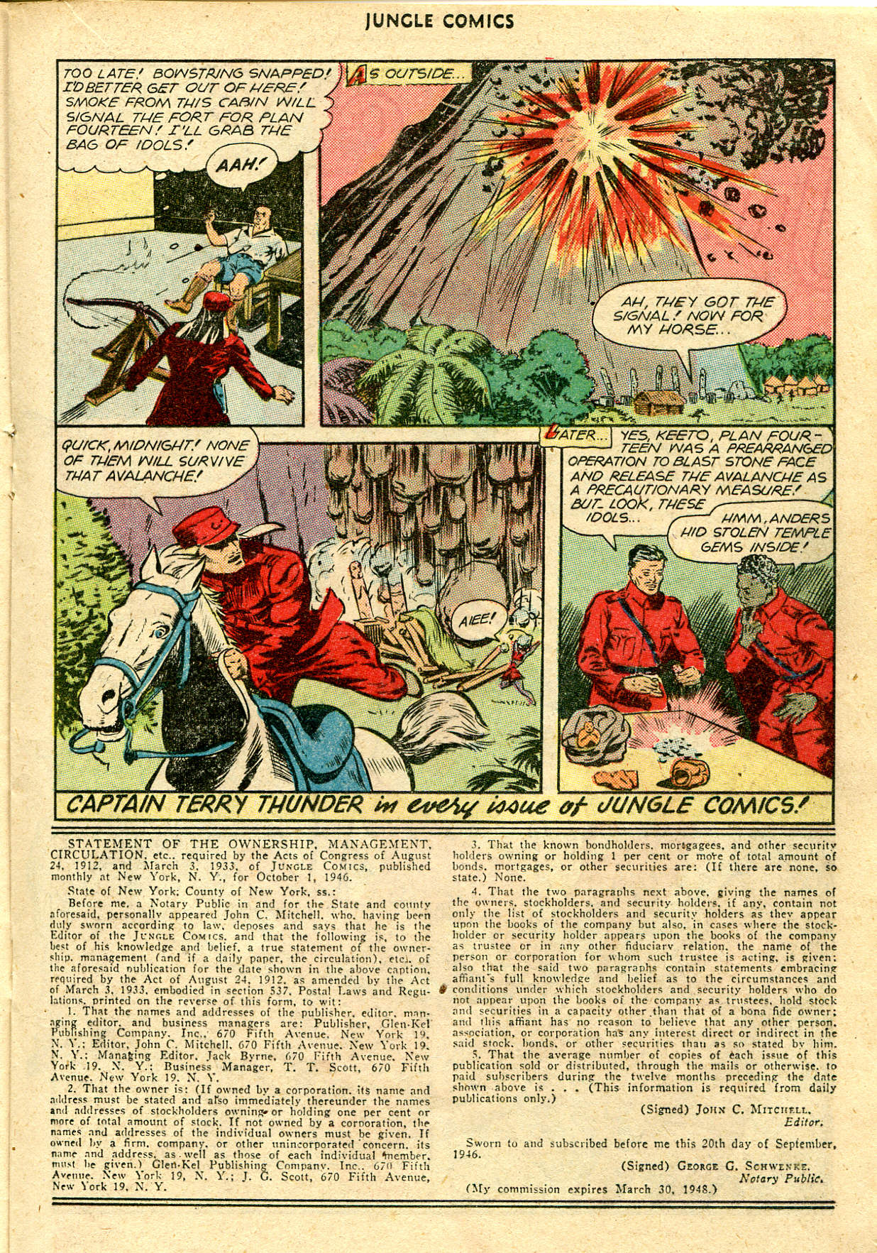 Read online Jungle Comics comic -  Issue #86 - 26