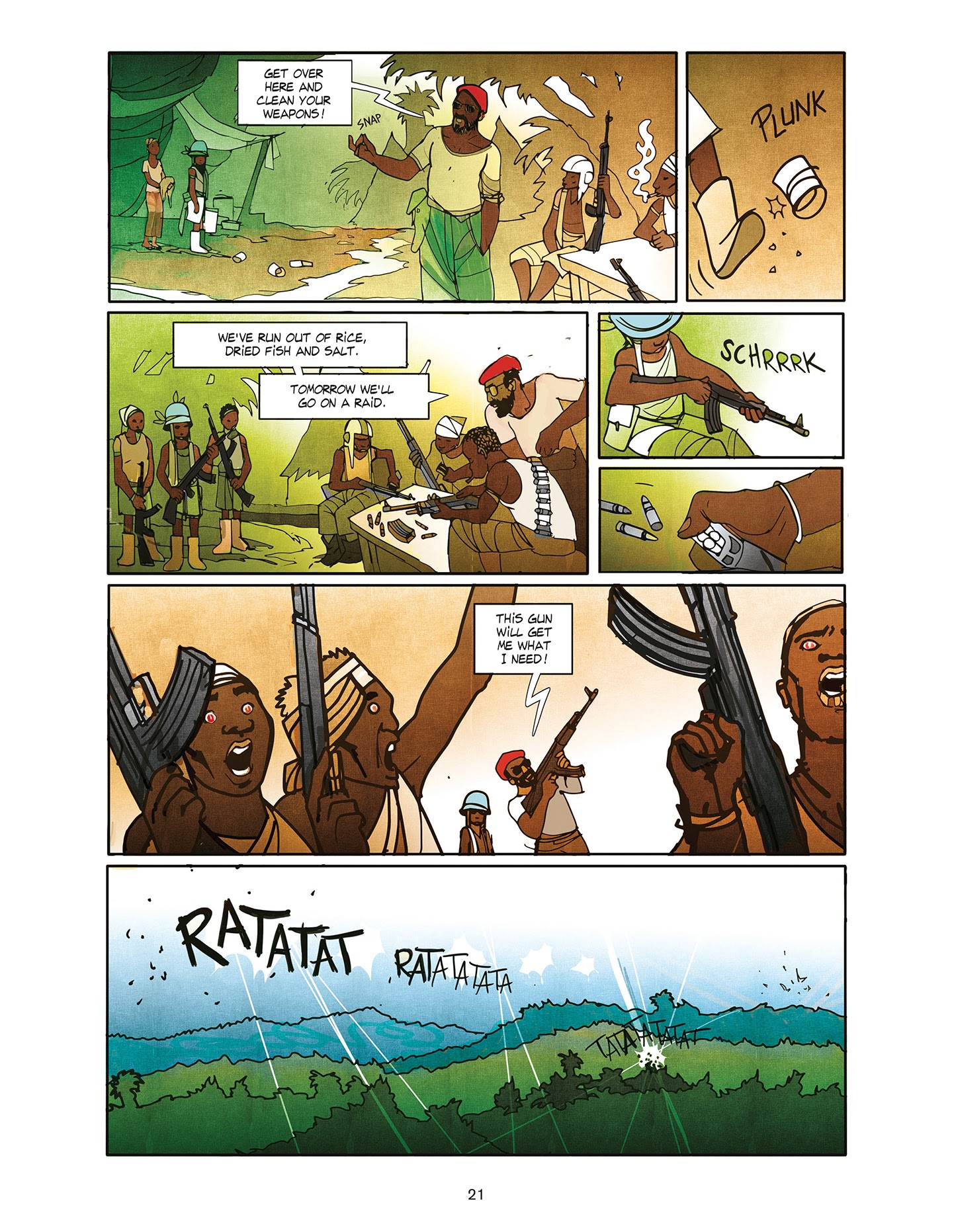Read online Tamba, Child Soldier comic -  Issue # TPB - 22