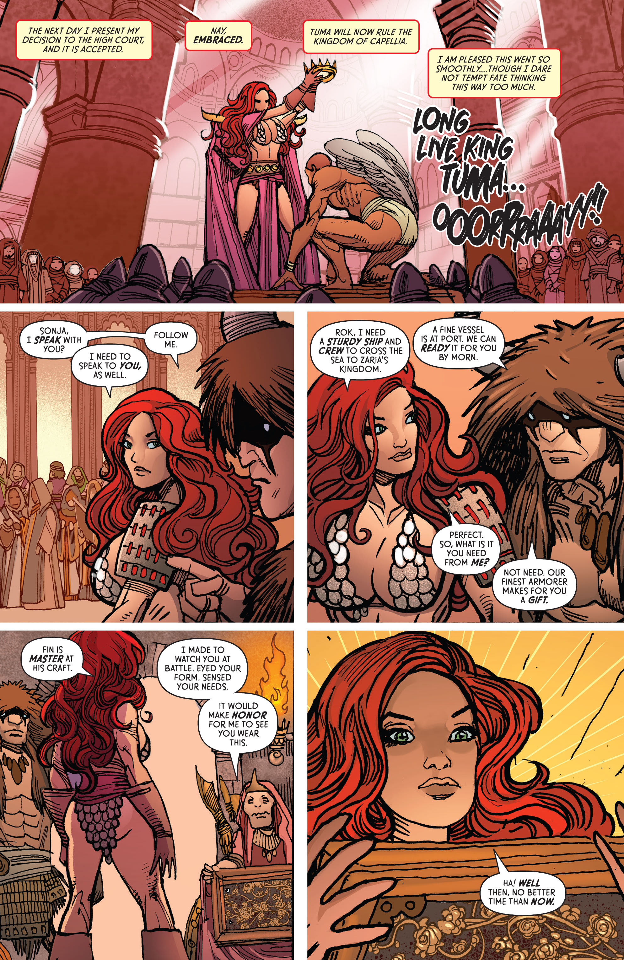 Read online The Invincible Red Sonja comic -  Issue #9 - 20