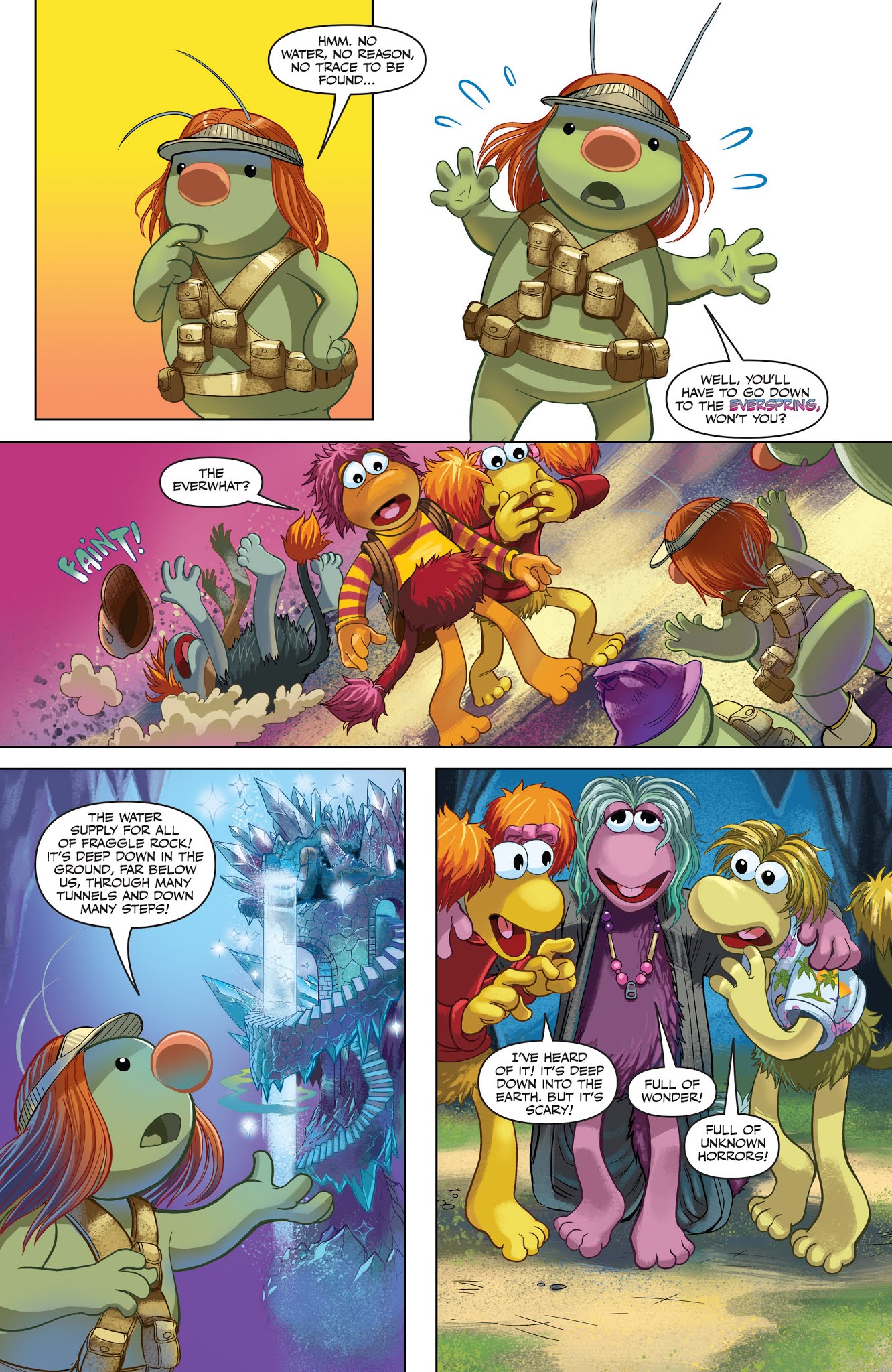 Read online Jim Henson's Fraggle Rock: Journey to the Everspring comic -  Issue #1 - 21