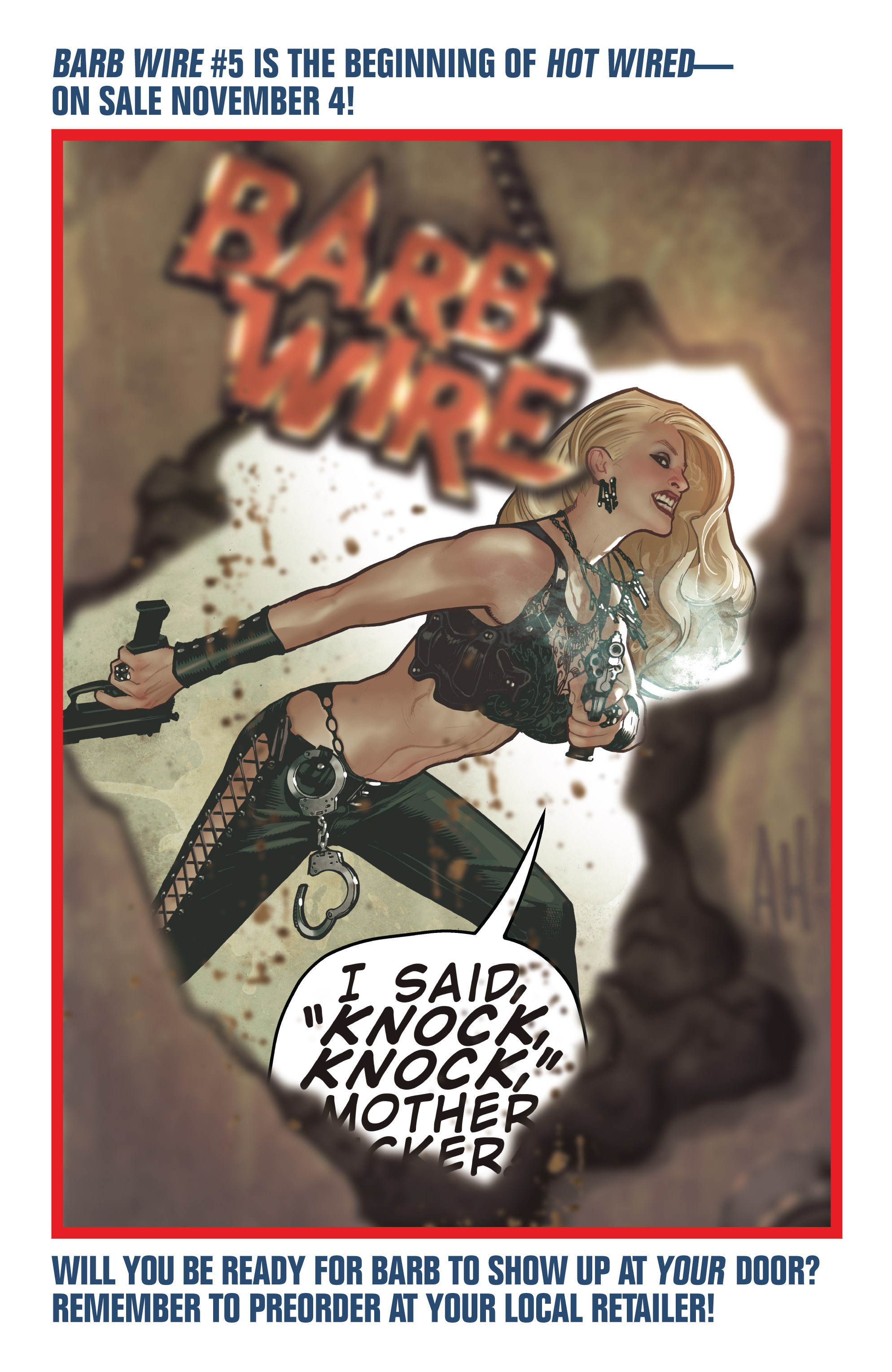 Read online Barb Wire (2015) comic -  Issue #4 - 25