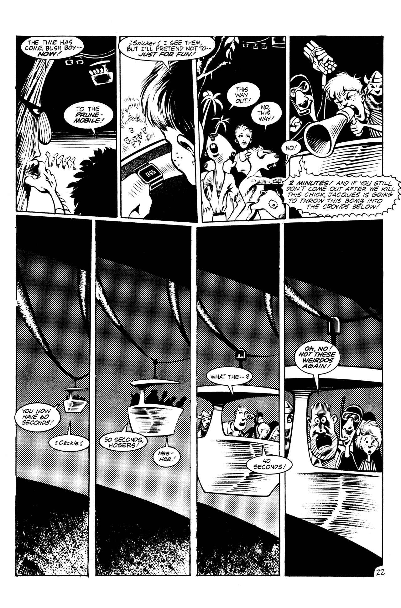 Read online Adolescent Radioactive Black Belt Hamsters comic -  Issue #6 - 24