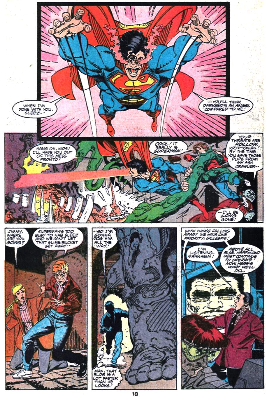 Read online Adventures of Superman (1987) comic -  Issue #475 - 19