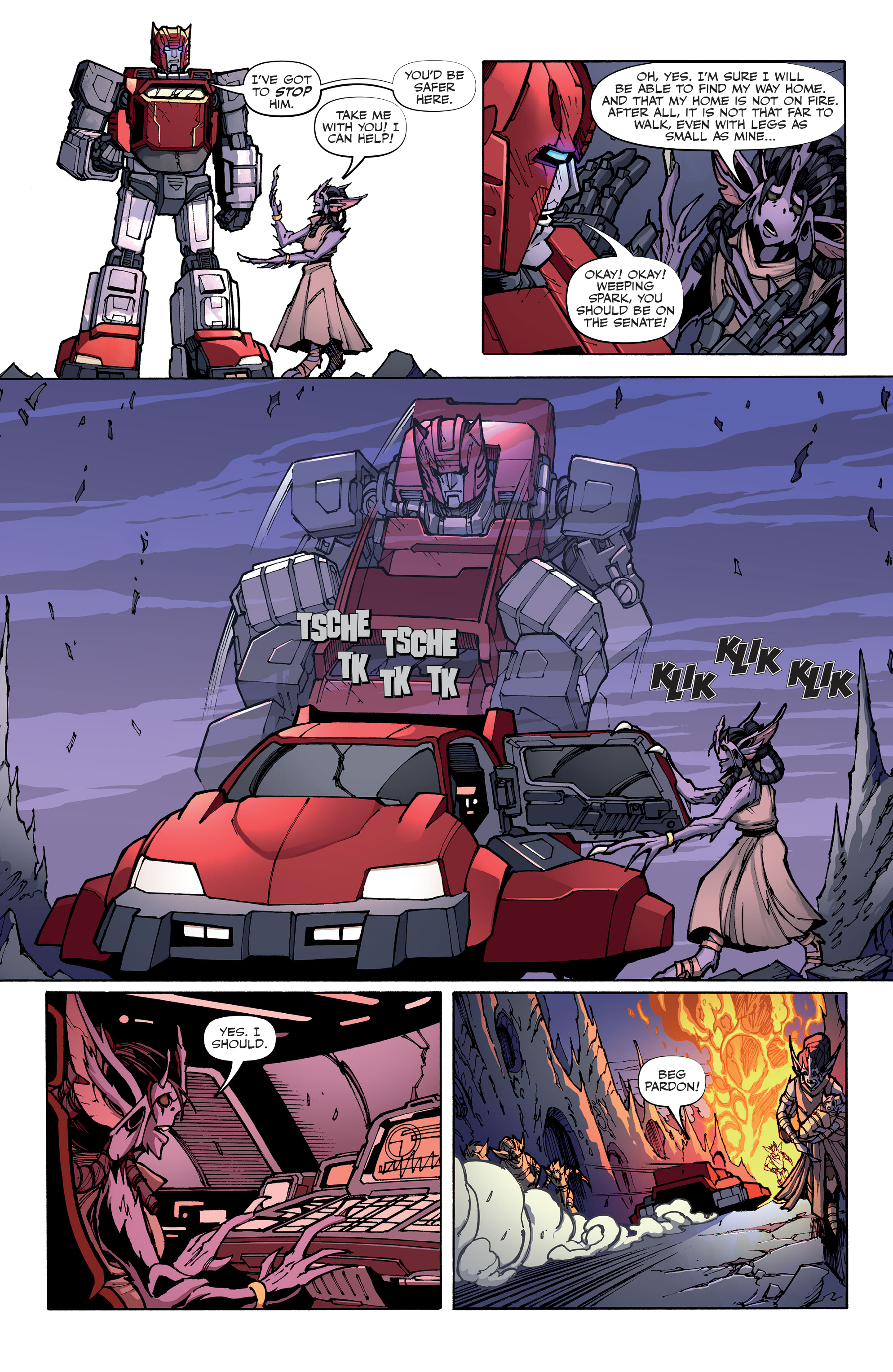 Read online Transformers: Galaxies comic -  Issue #6 - 19