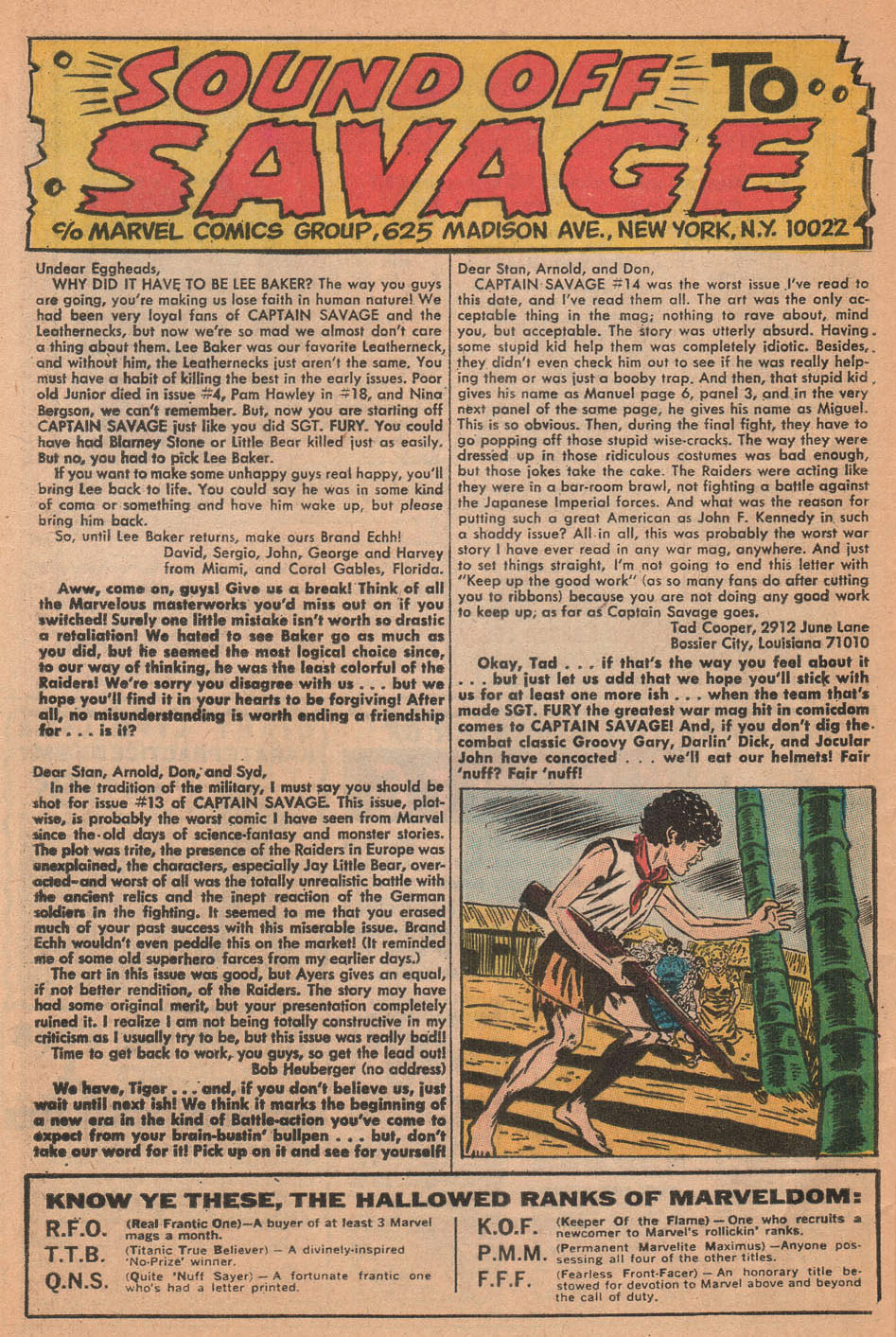 Read online Captain Savage and his Leatherneck Raiders comic -  Issue #16 - 32