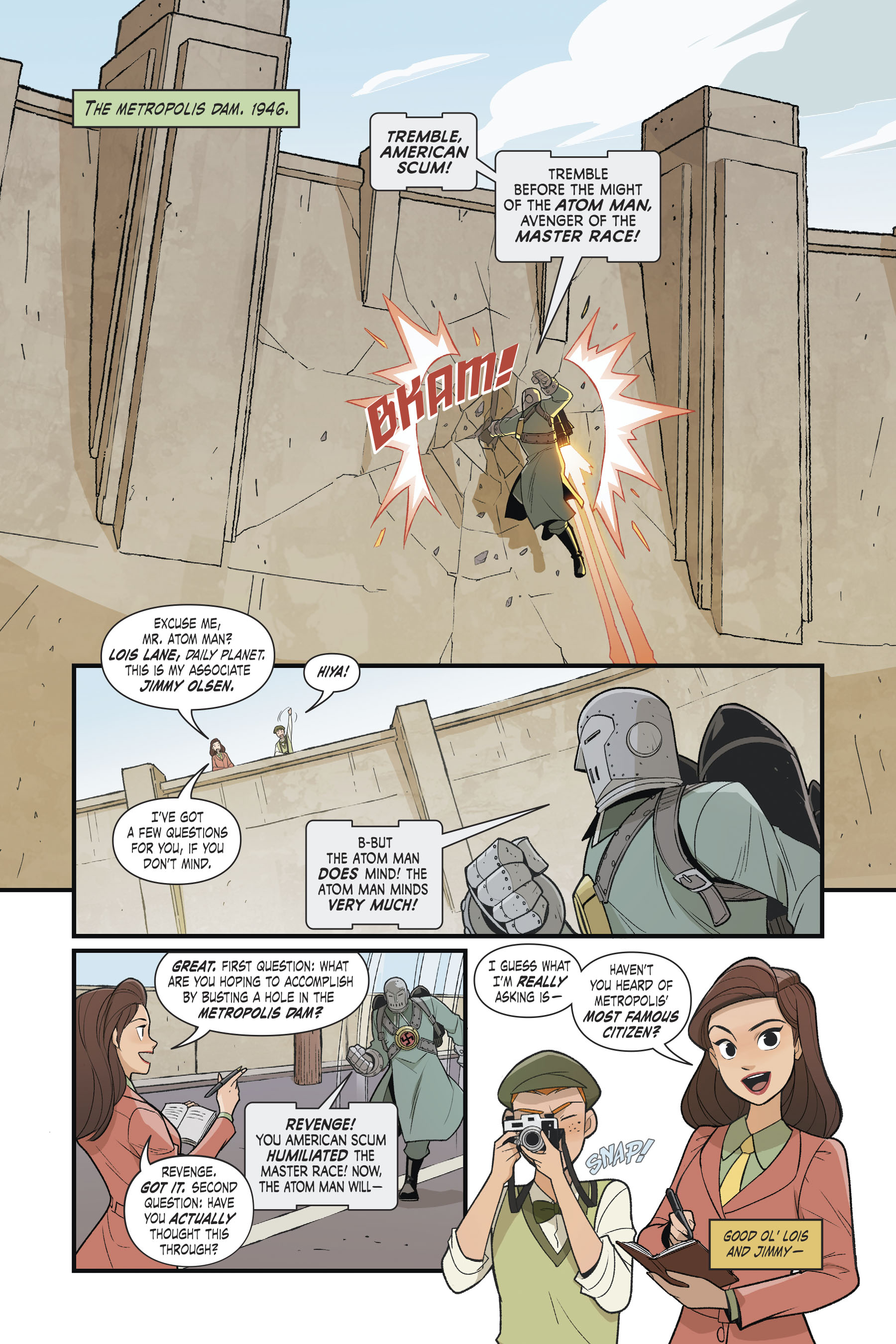 Read online Superman Smashes the Klan comic -  Issue #1 - 4