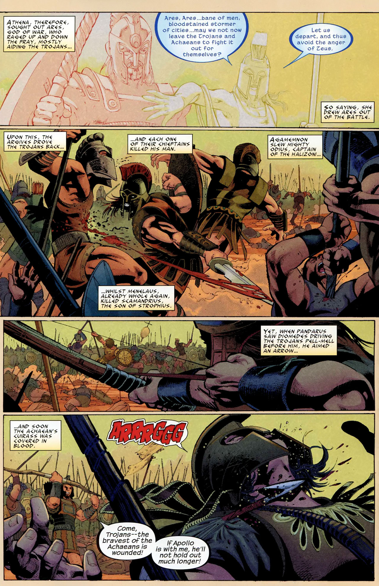 Read online The Iliad comic -  Issue #2 - 15
