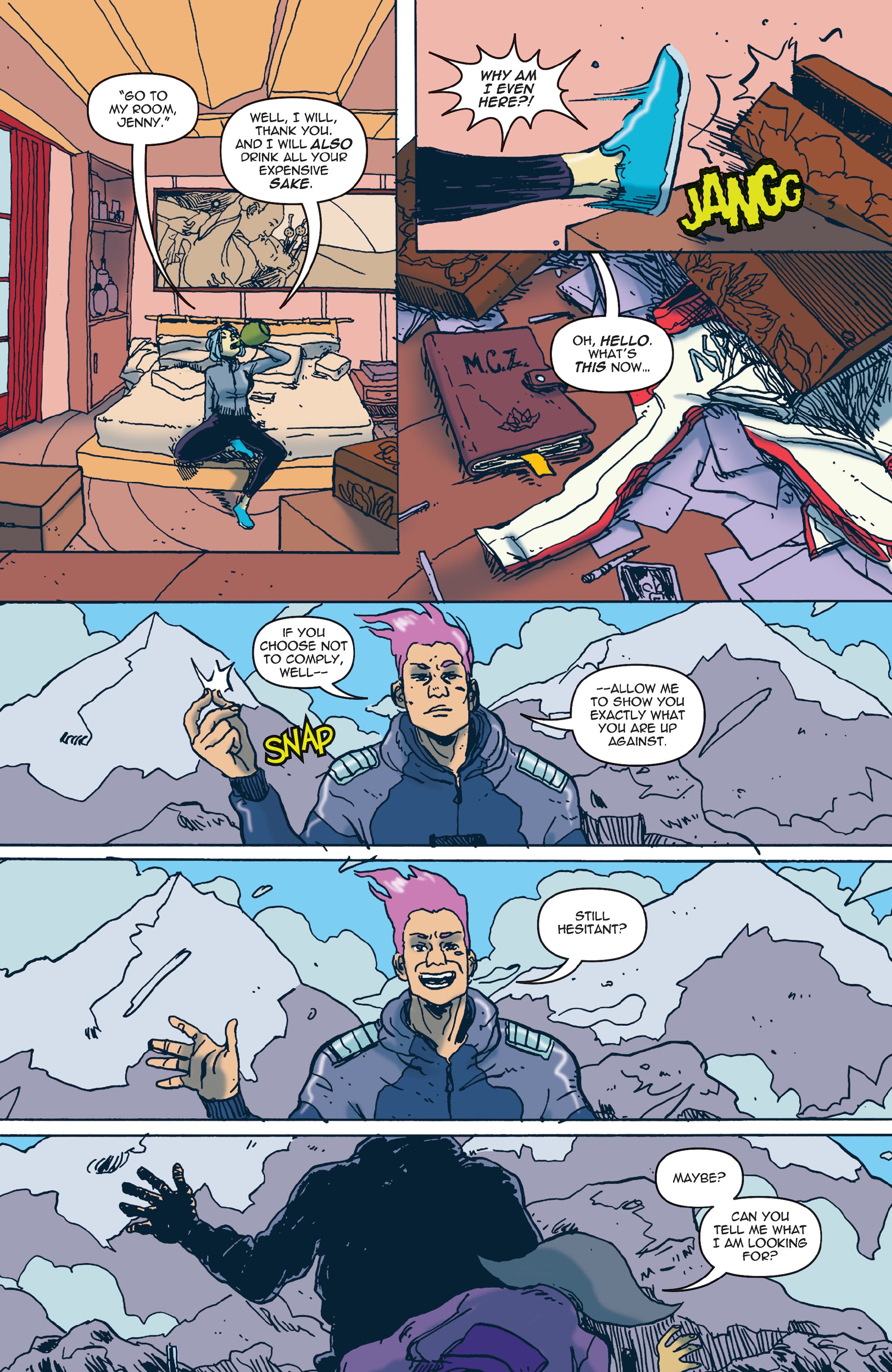Read online Jenny Zero comic -  Issue #3 - 18