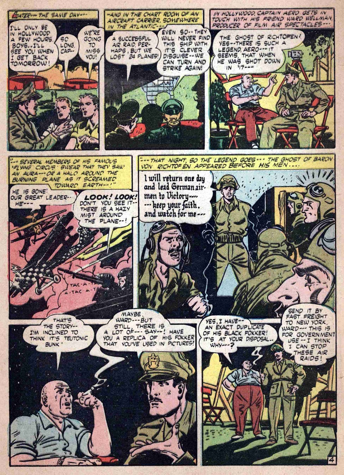 Captain Aero Comics issue 22 - Page 6