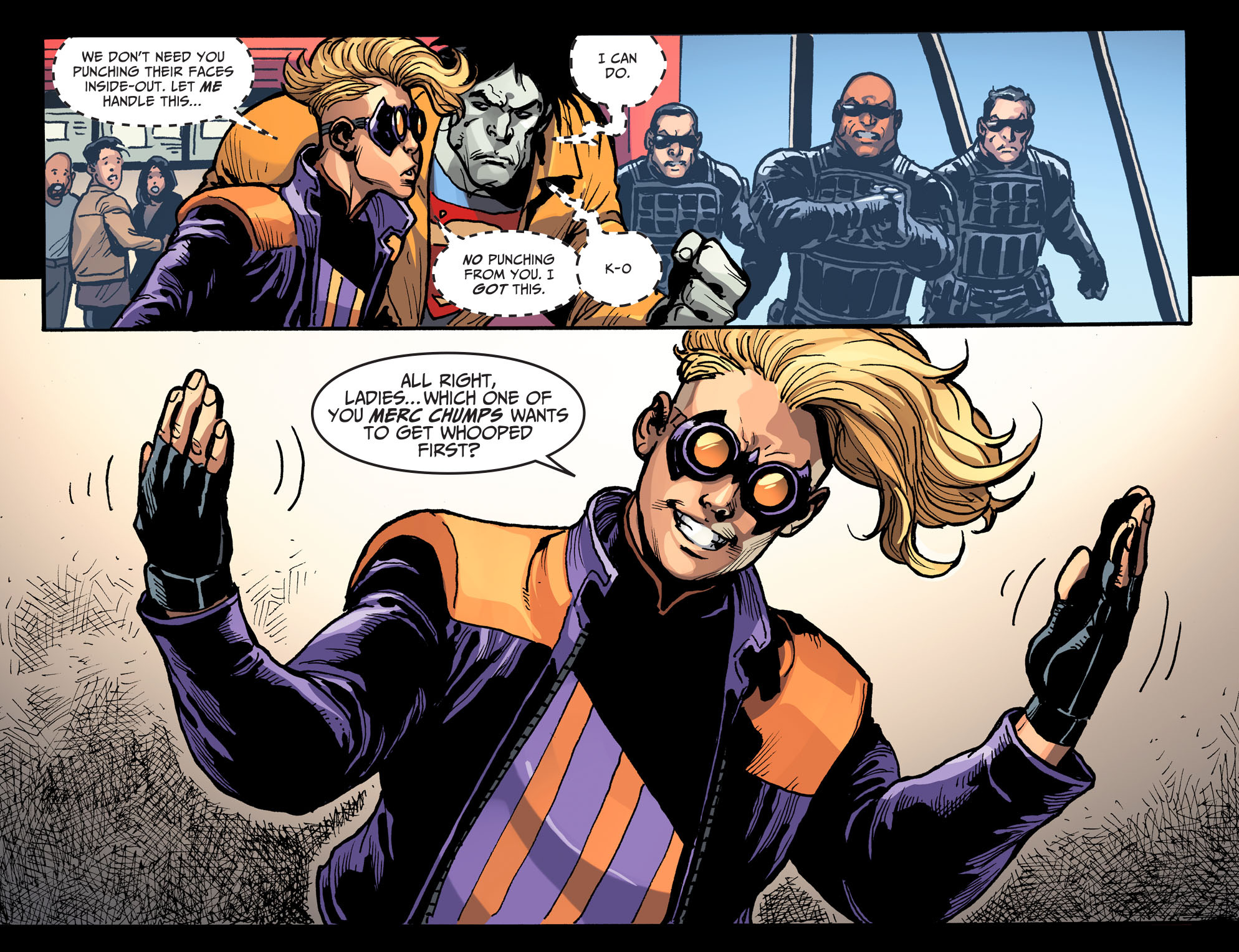 Read online Injustice: Gods Among Us: Year Five comic -  Issue #17 - 16