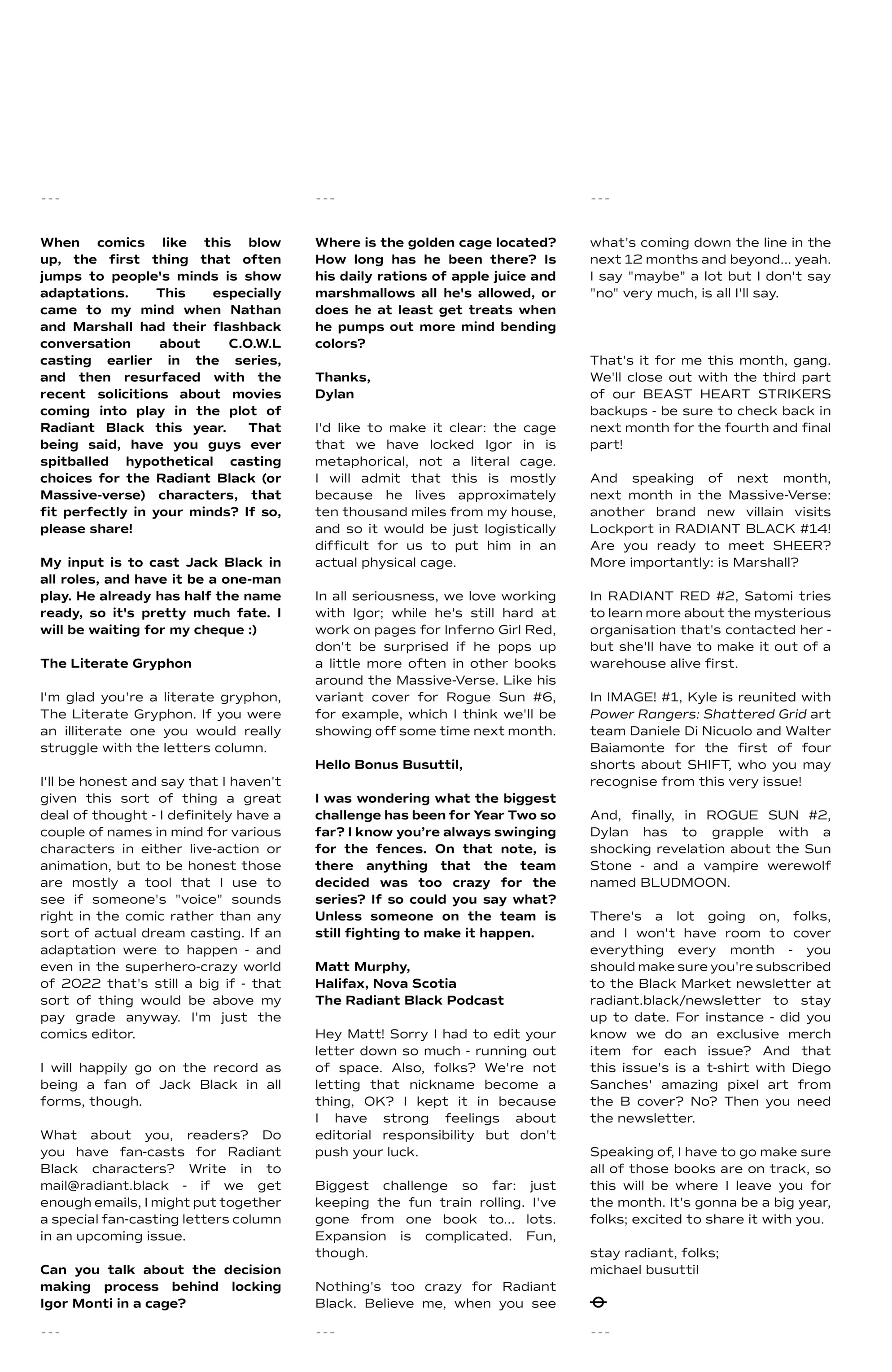 Read online Radiant Black comic -  Issue #13 - 29
