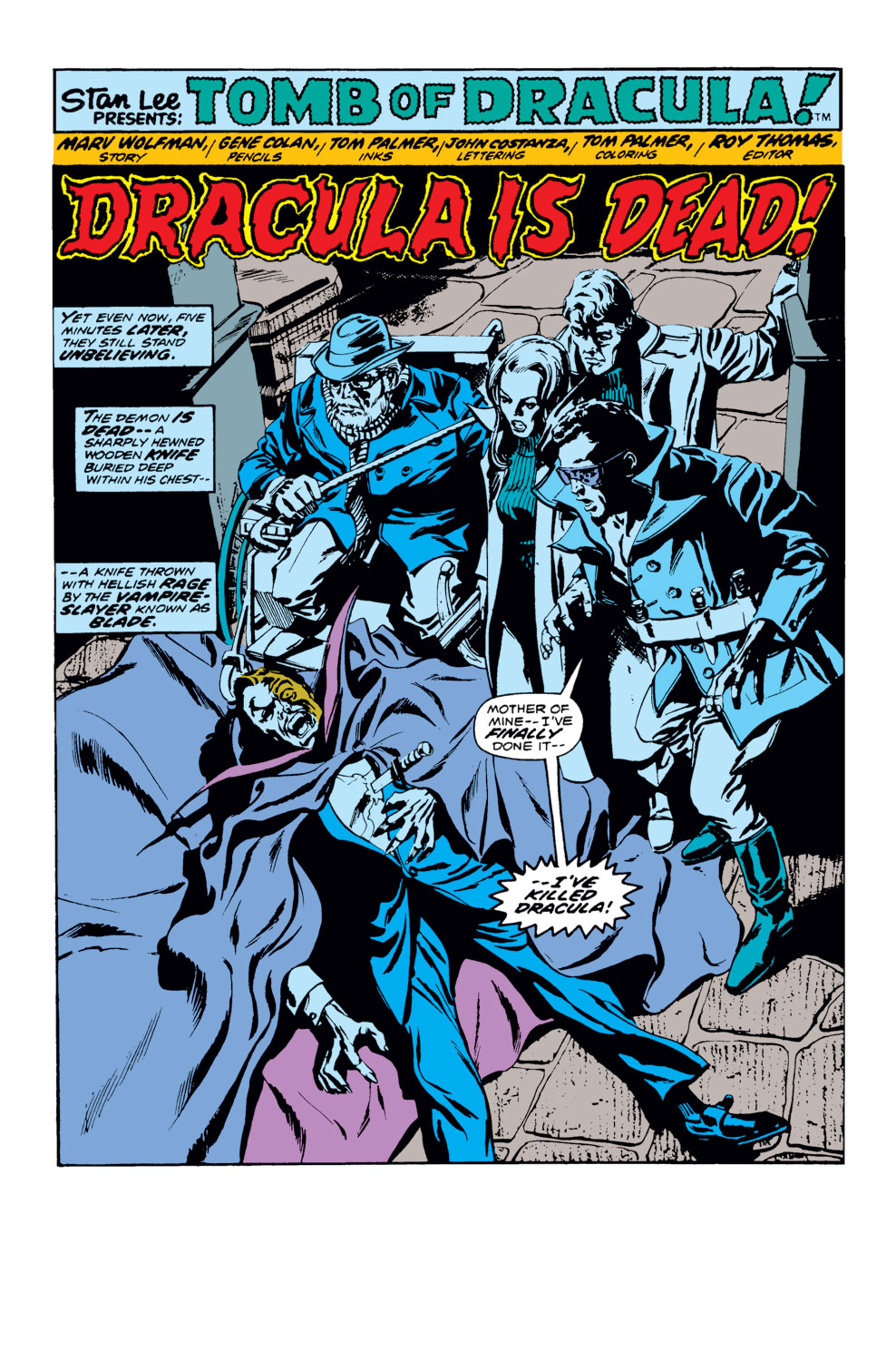 Read online Tomb of Dracula (1972) comic -  Issue #14 - 2