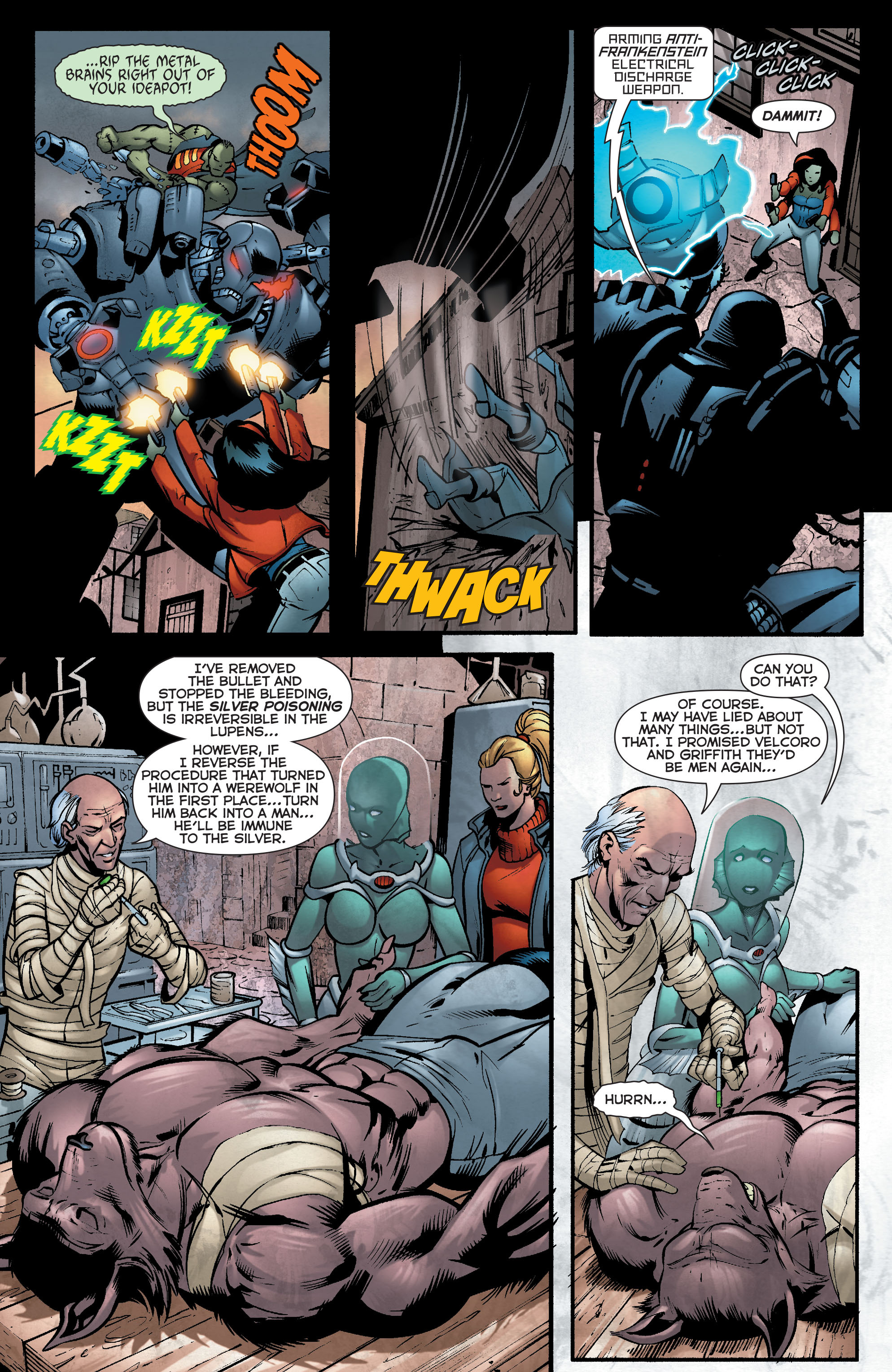 Read online Flashpoint: The World of Flashpoint Featuring Green Lantern comic -  Issue # Full - 119