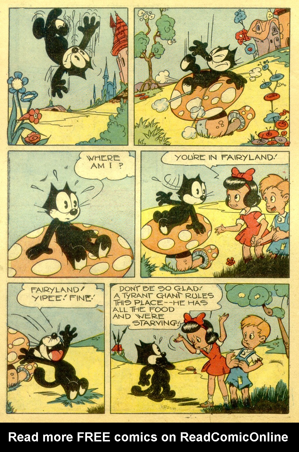Read online Felix the Cat (1948) comic -  Issue #4 - 6