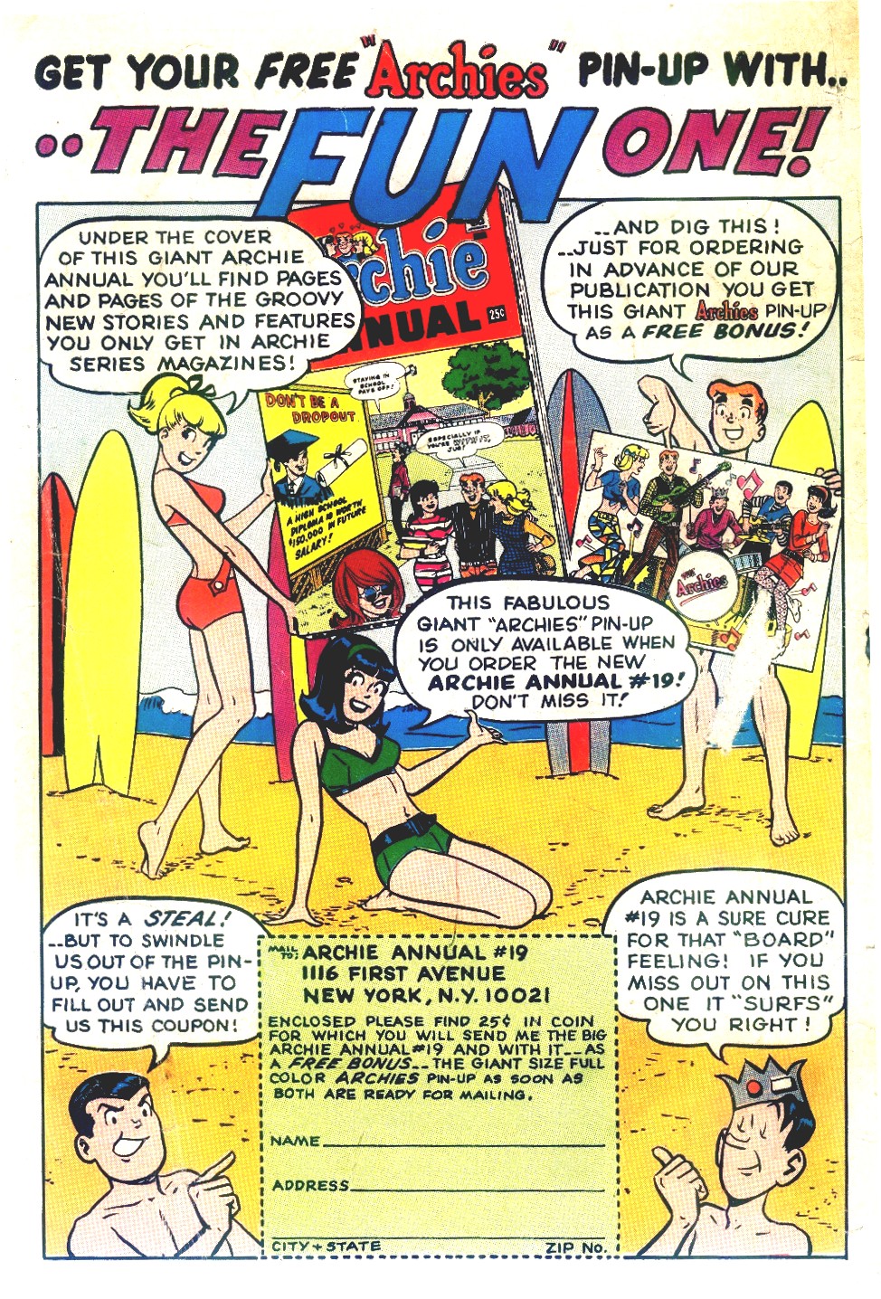 Read online Archie's Madhouse comic -  Issue #55 - 36