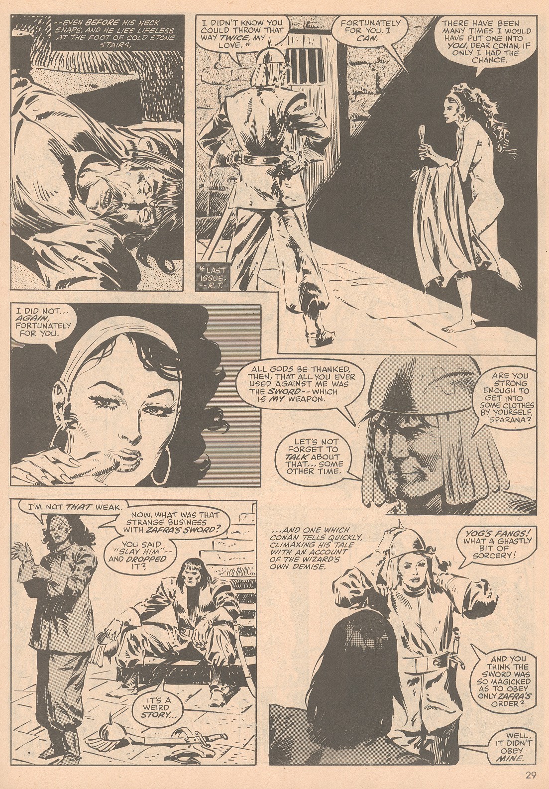Read online The Savage Sword Of Conan comic -  Issue #58 - 30